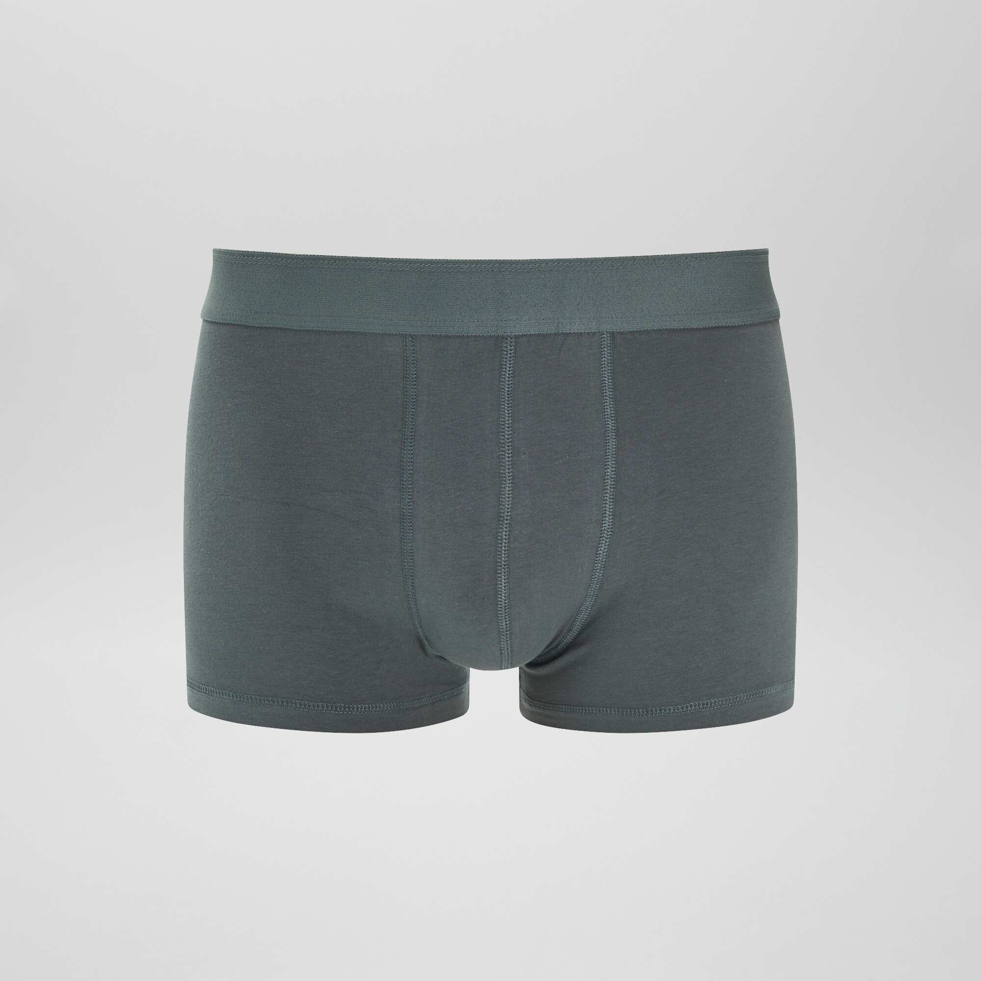Pack of 3 plain boxers KHAKI - Image 4