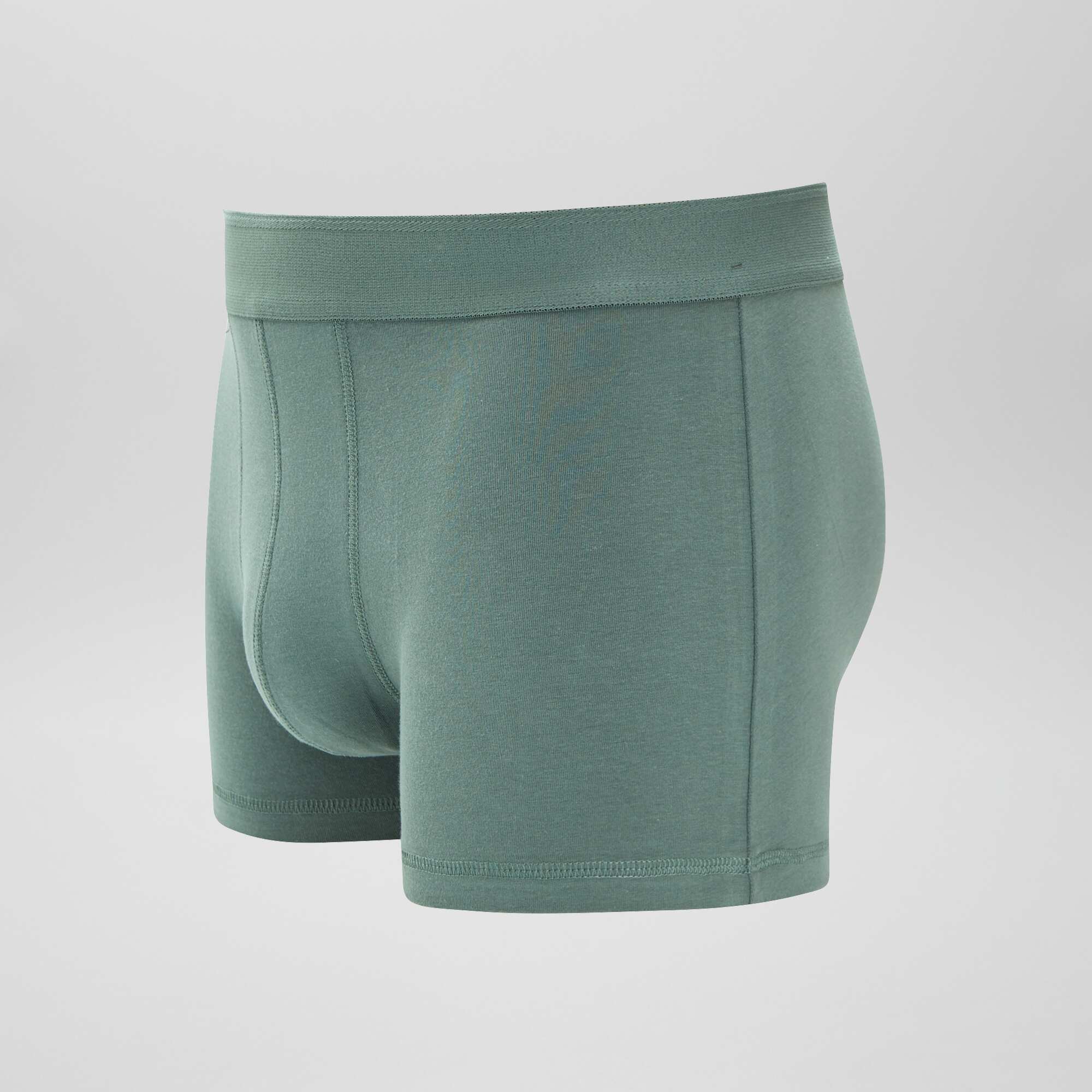 Pack of 3 plain boxers KHAKI - Image 6