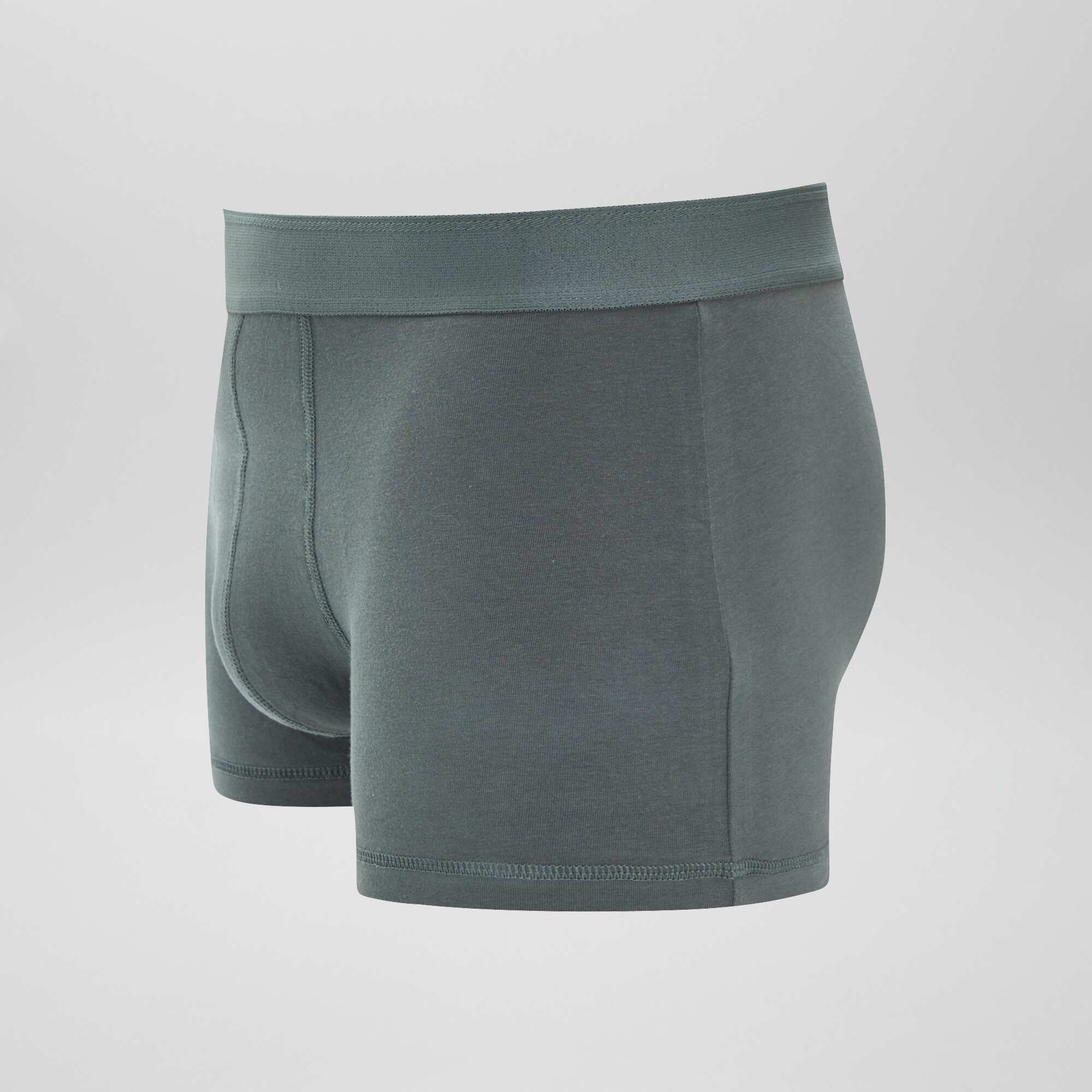 Pack of 3 plain boxers KHAKI - Image 8
