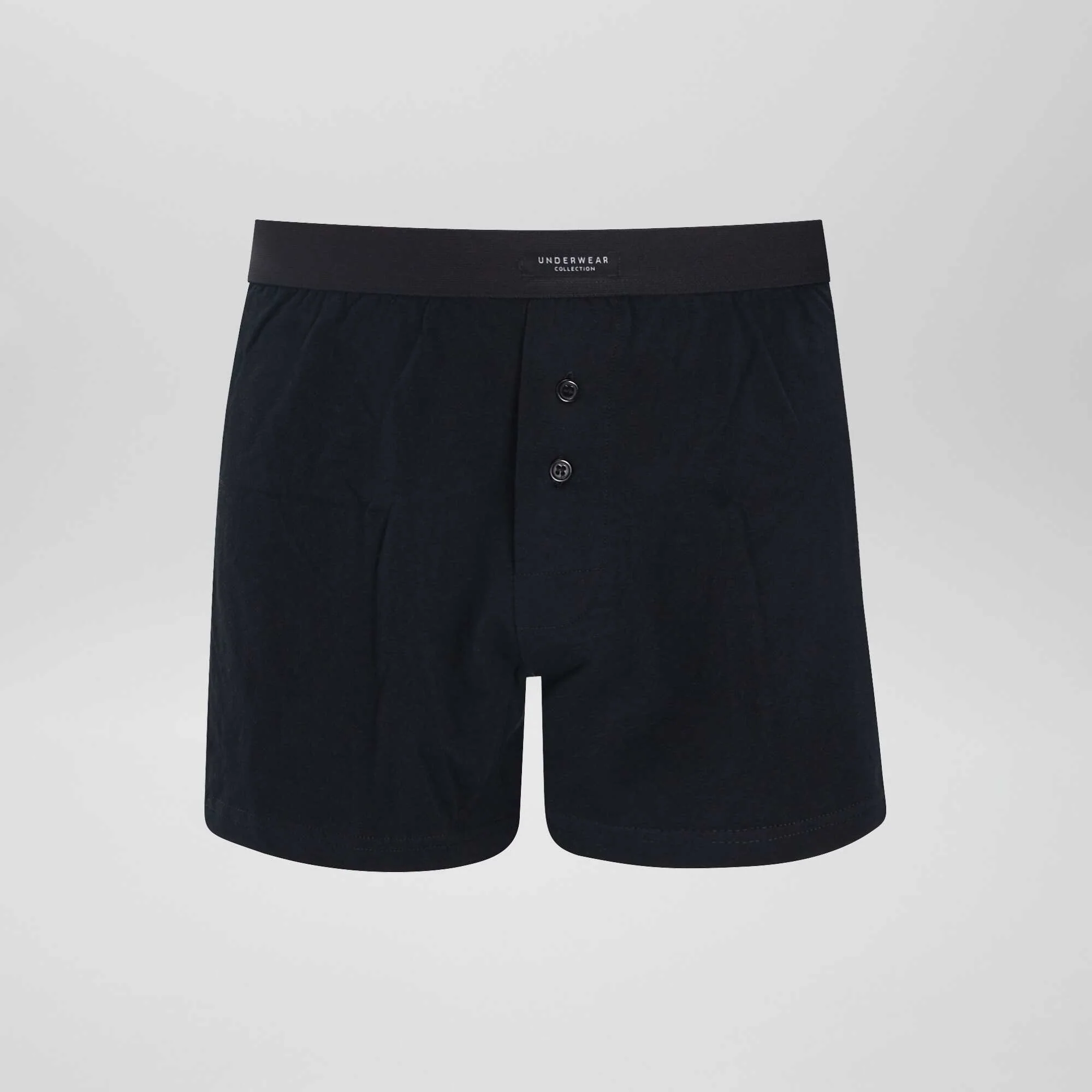 Pack of 3 plain boxers LOT_BLACK - Image 4
