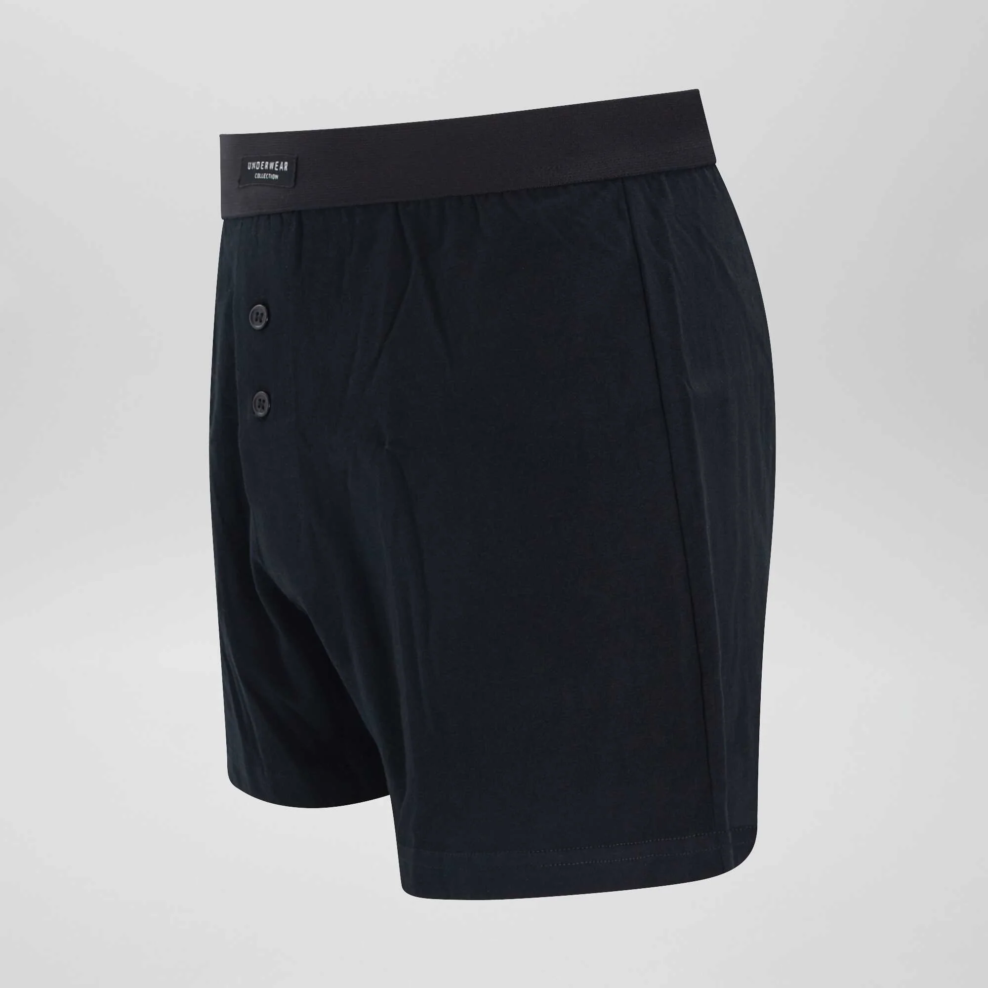 Pack of 3 plain boxers LOT_BLACK - Image 6