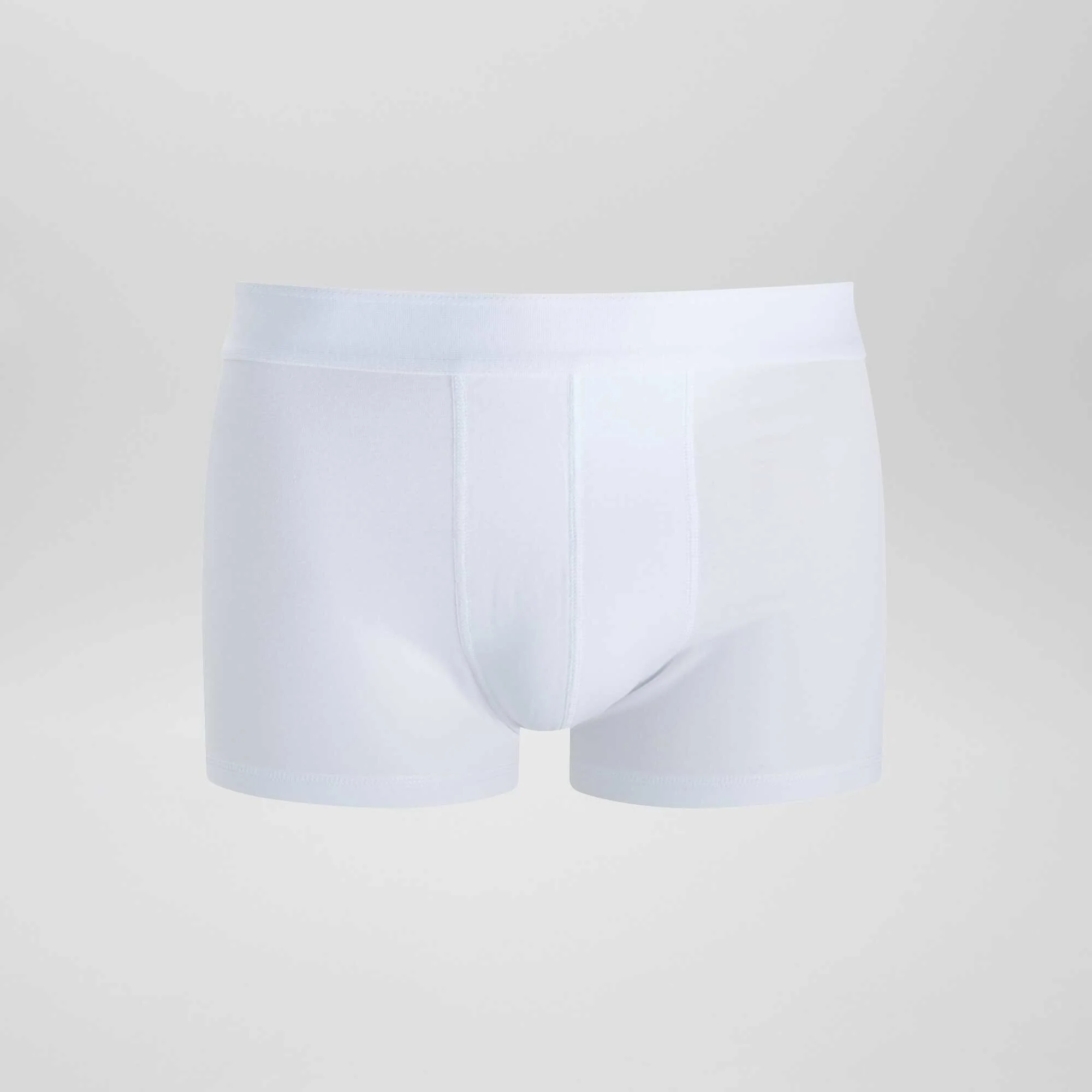 Pack of 3 plain boxers LOT_WHITE - Image 3