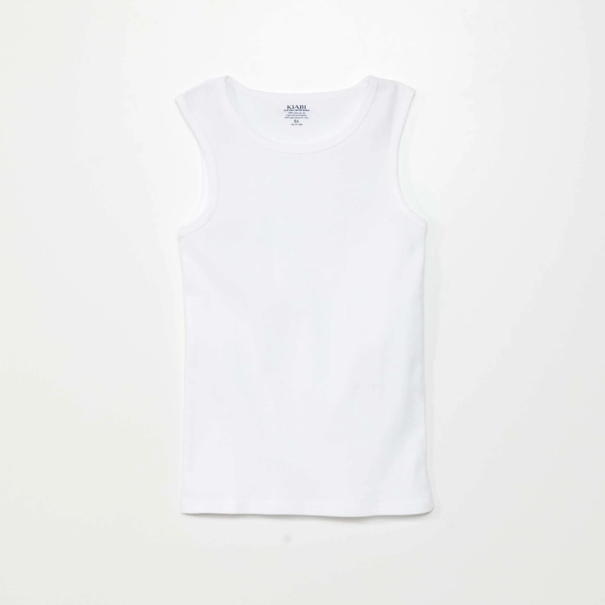 Pack of 3 vest tops WH_BLUE - Image 3