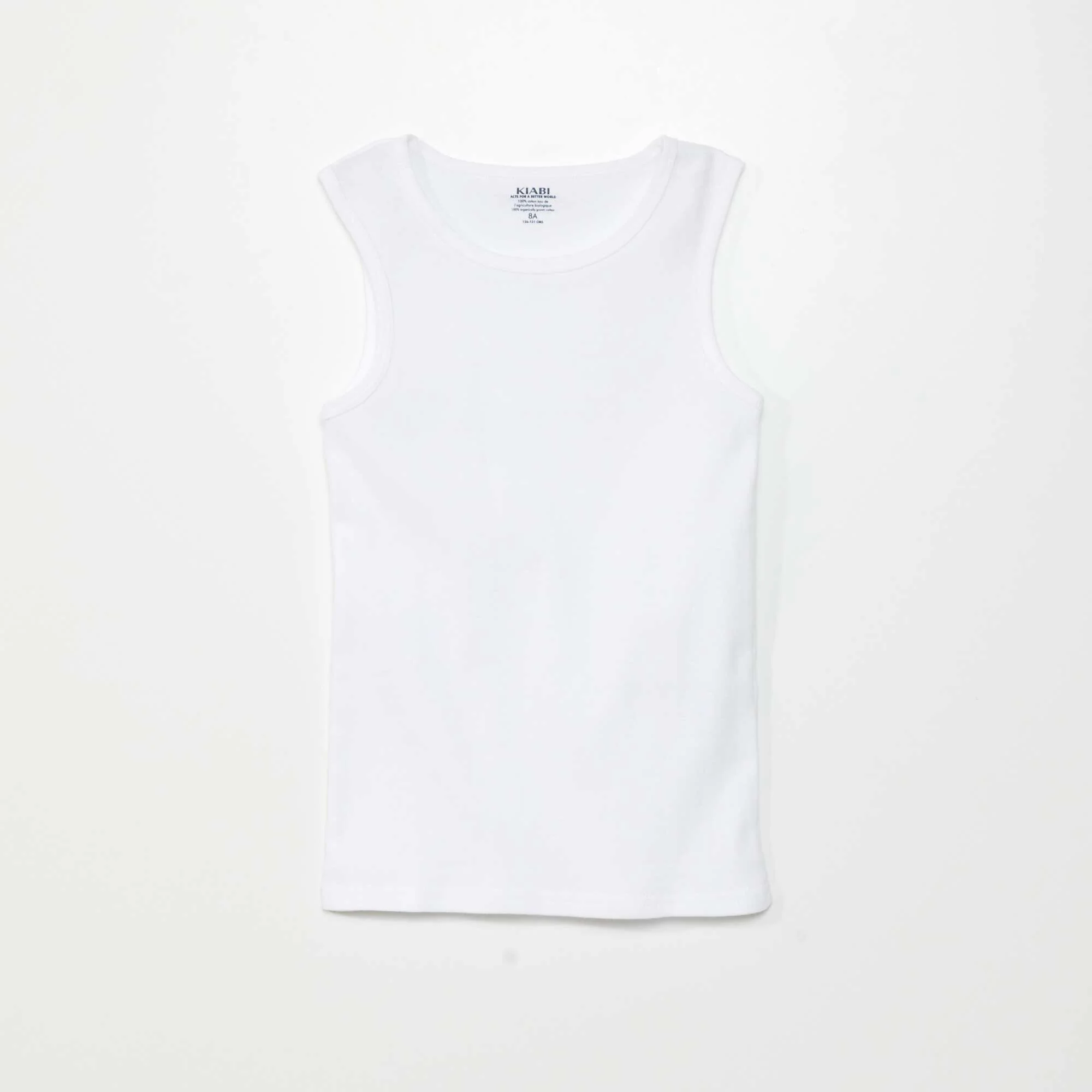 Pack of 3 vest tops WH_BLUE - Image 4