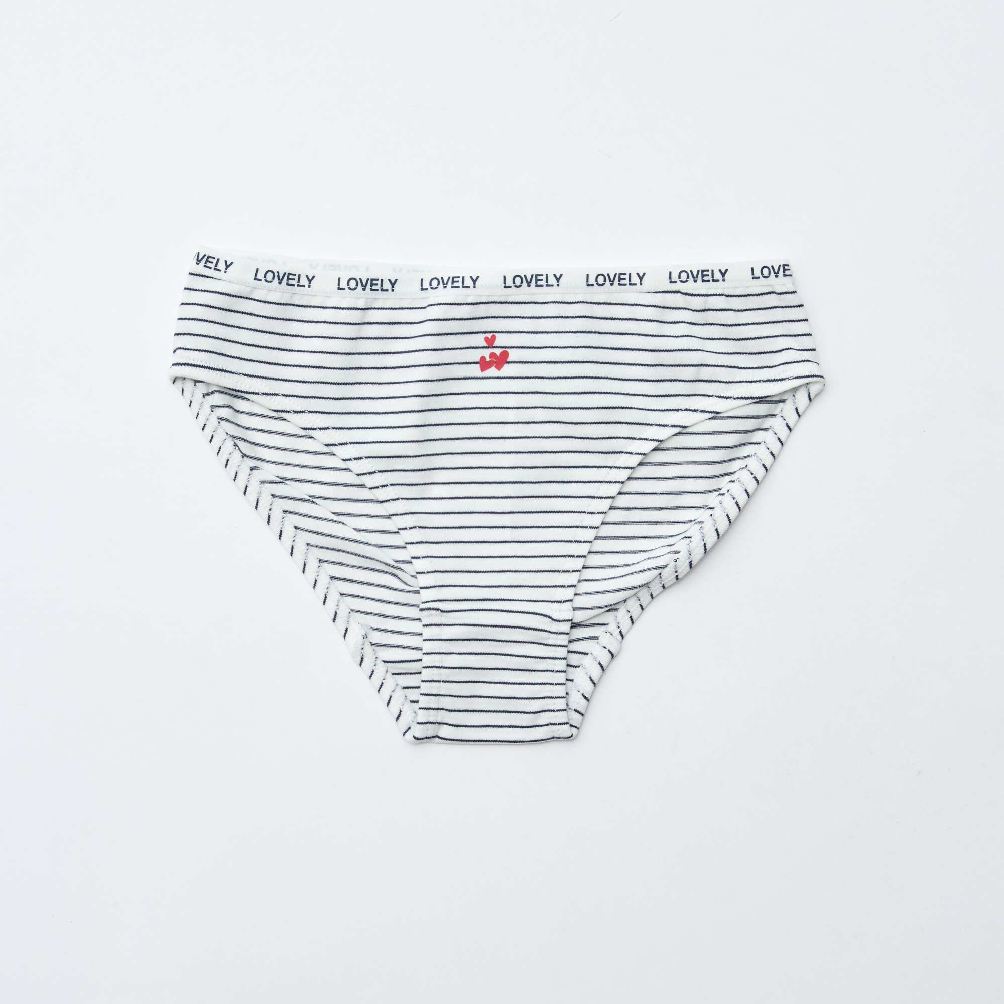 Pack of 4 pairs of printed briefs WHITE - Image 4