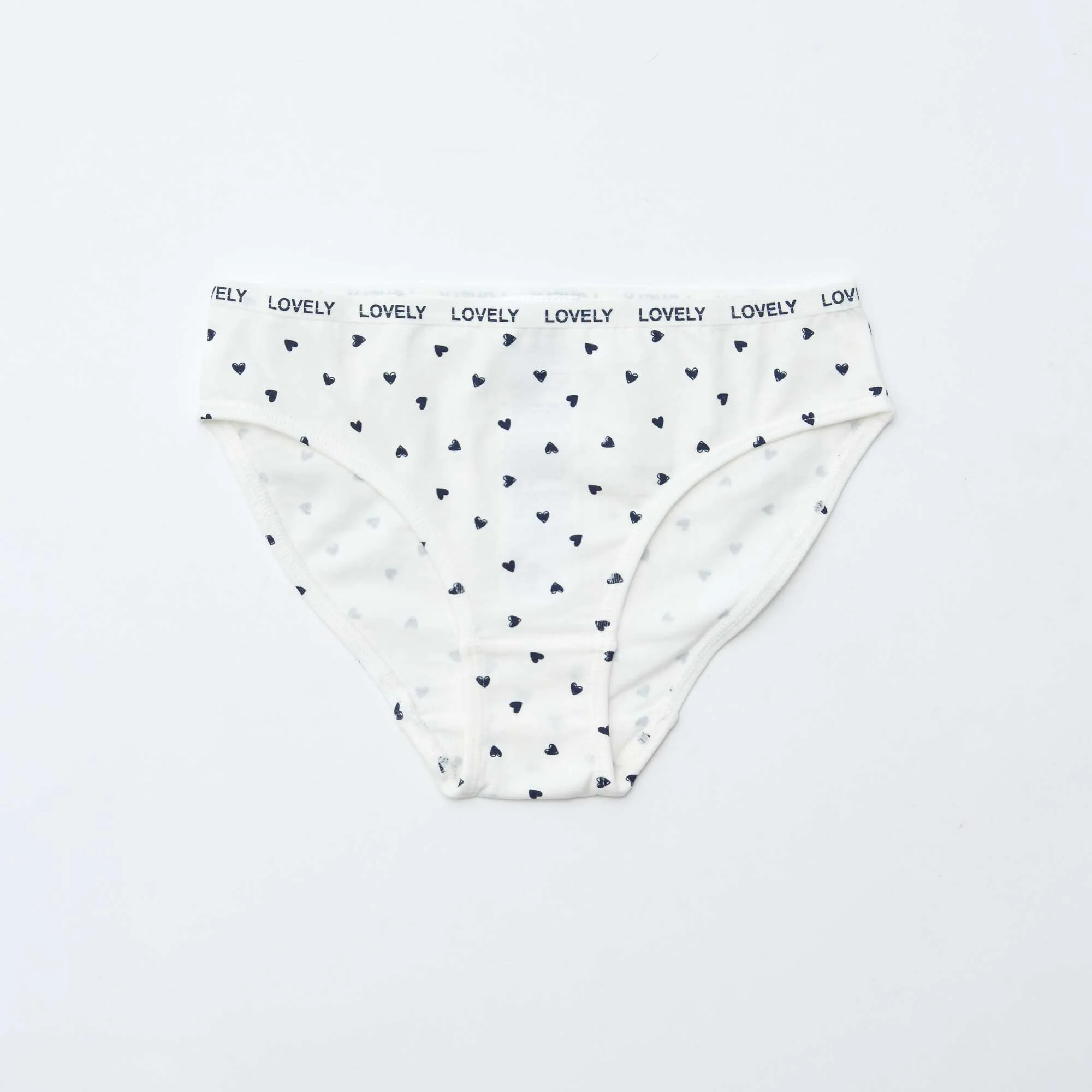 Pack of 4 pairs of printed briefs WHITE - Image 5