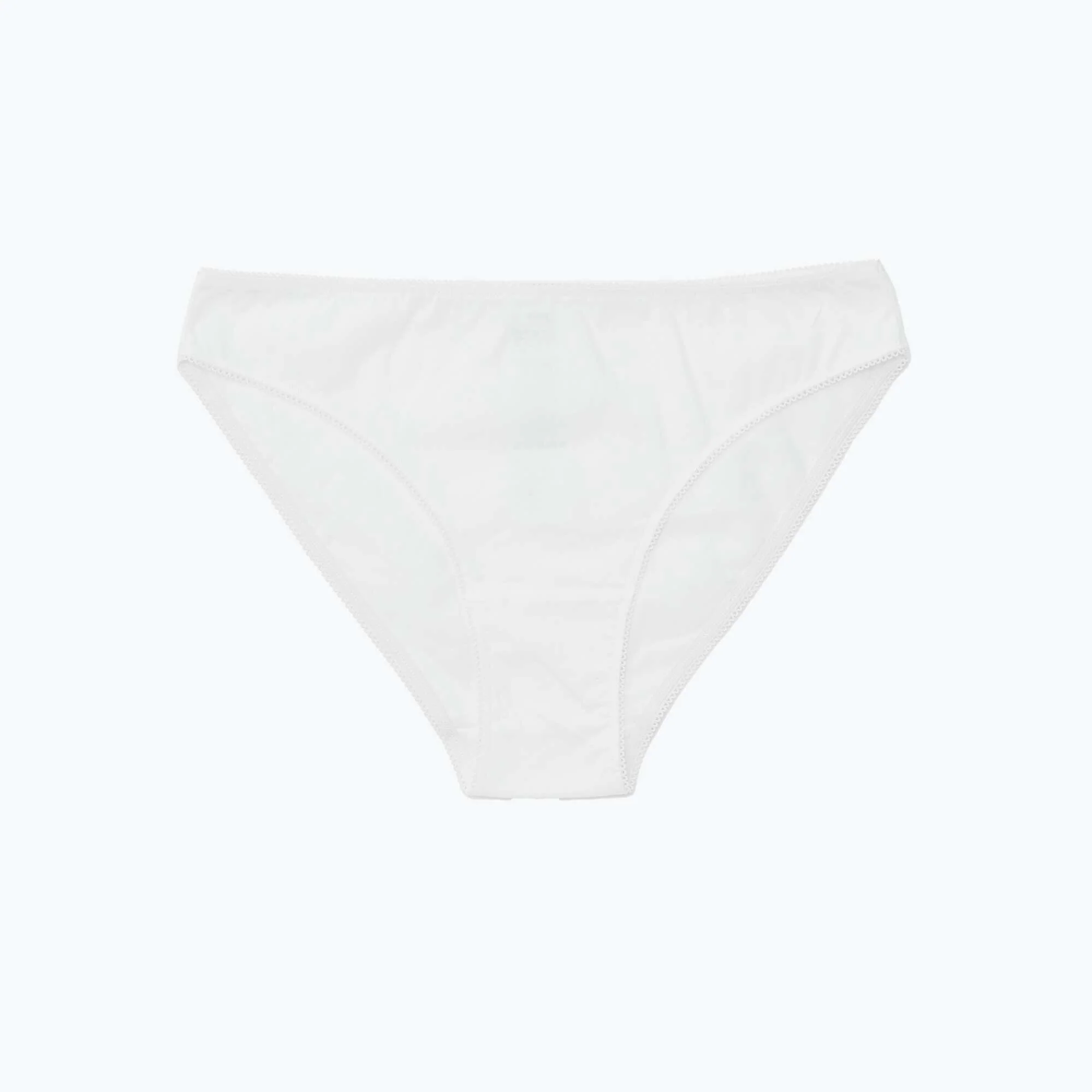 Pack of 5 pairs of briefs - plain and printed WHITE - Image 2