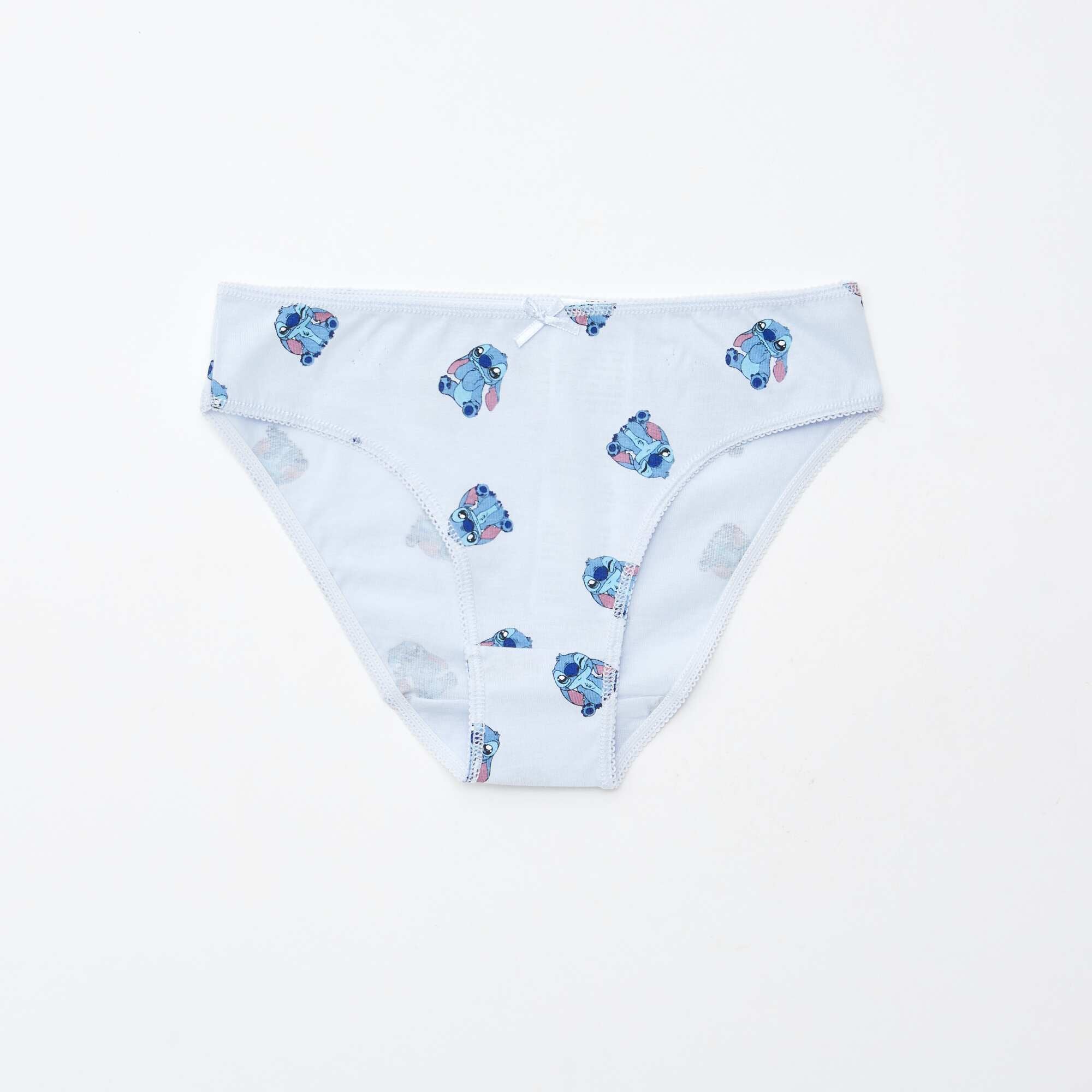 Pack of 5 Stitch briefs BLUE - Image 3