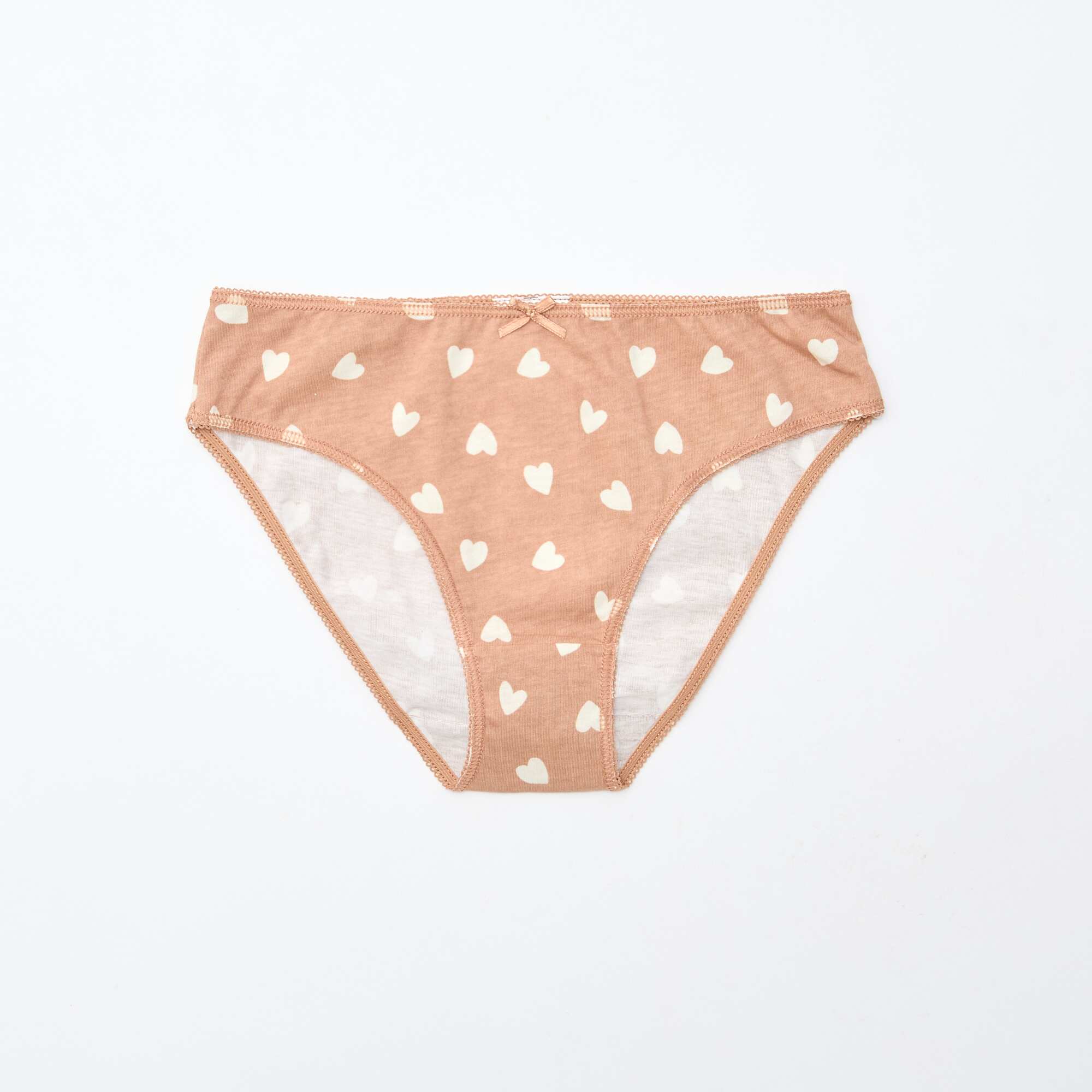 Pack of 7 briefs BROWN - Image 3