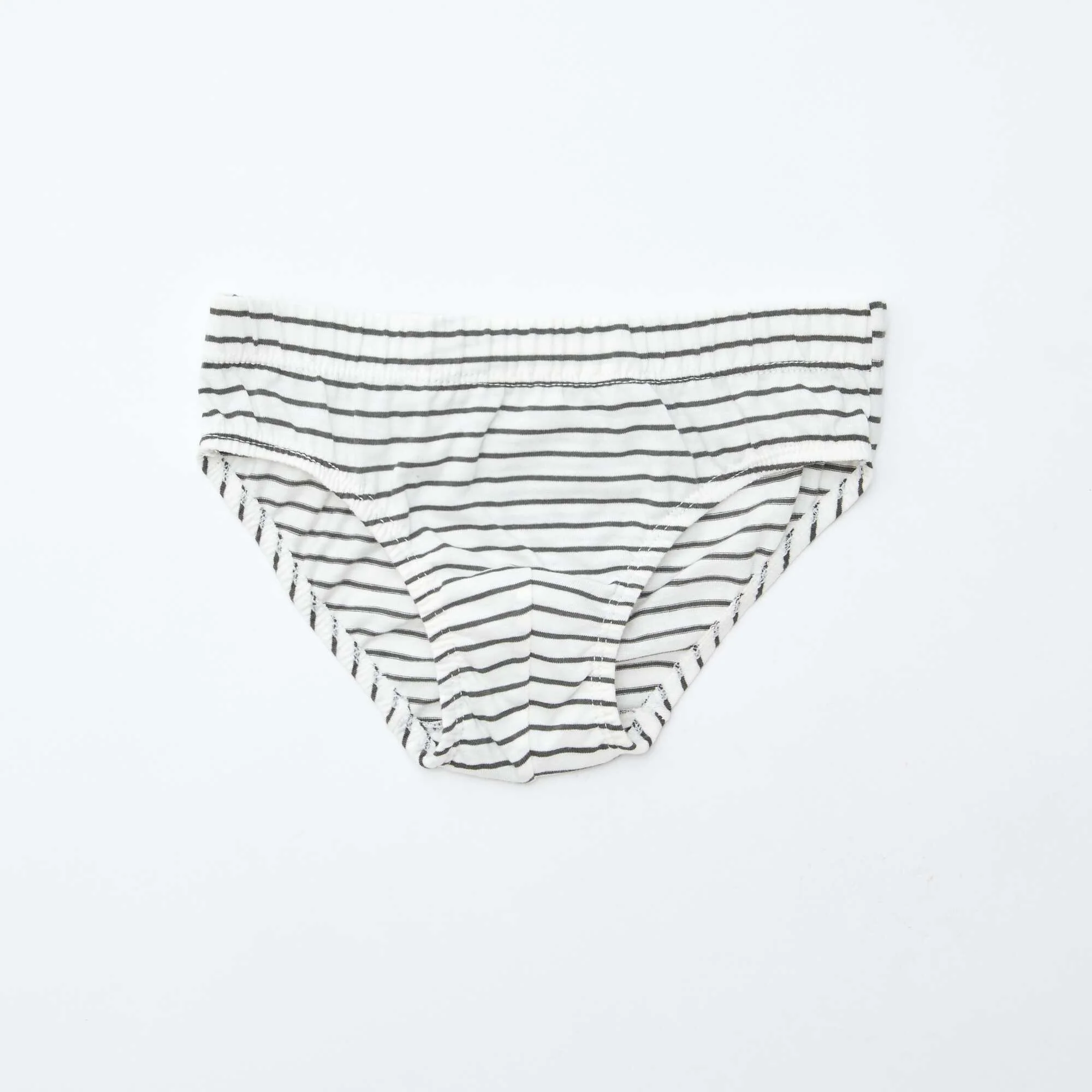 Pack of 7 pairs of printed briefs GREY - Image 4