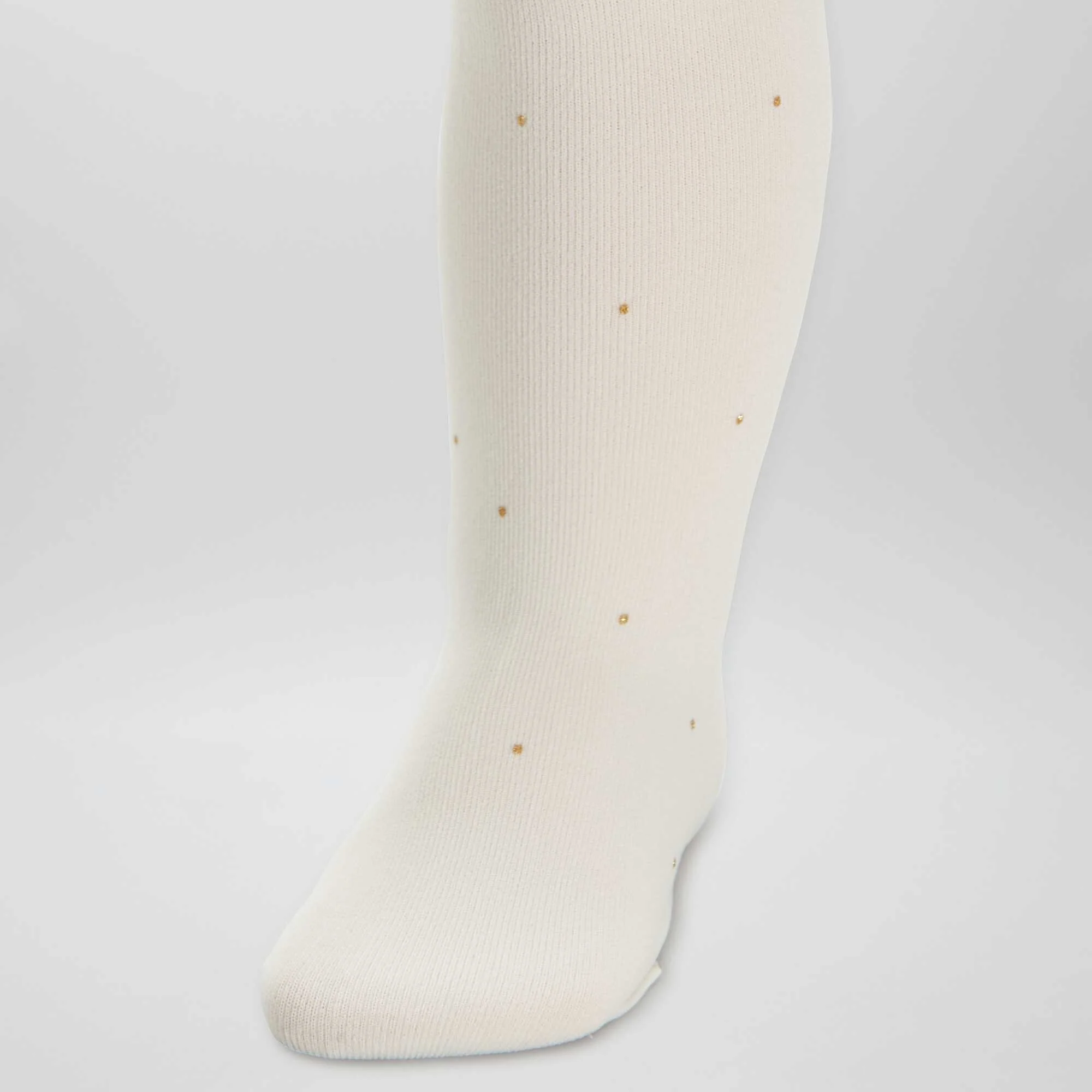 Pack of warm tights WHITE - Image 3