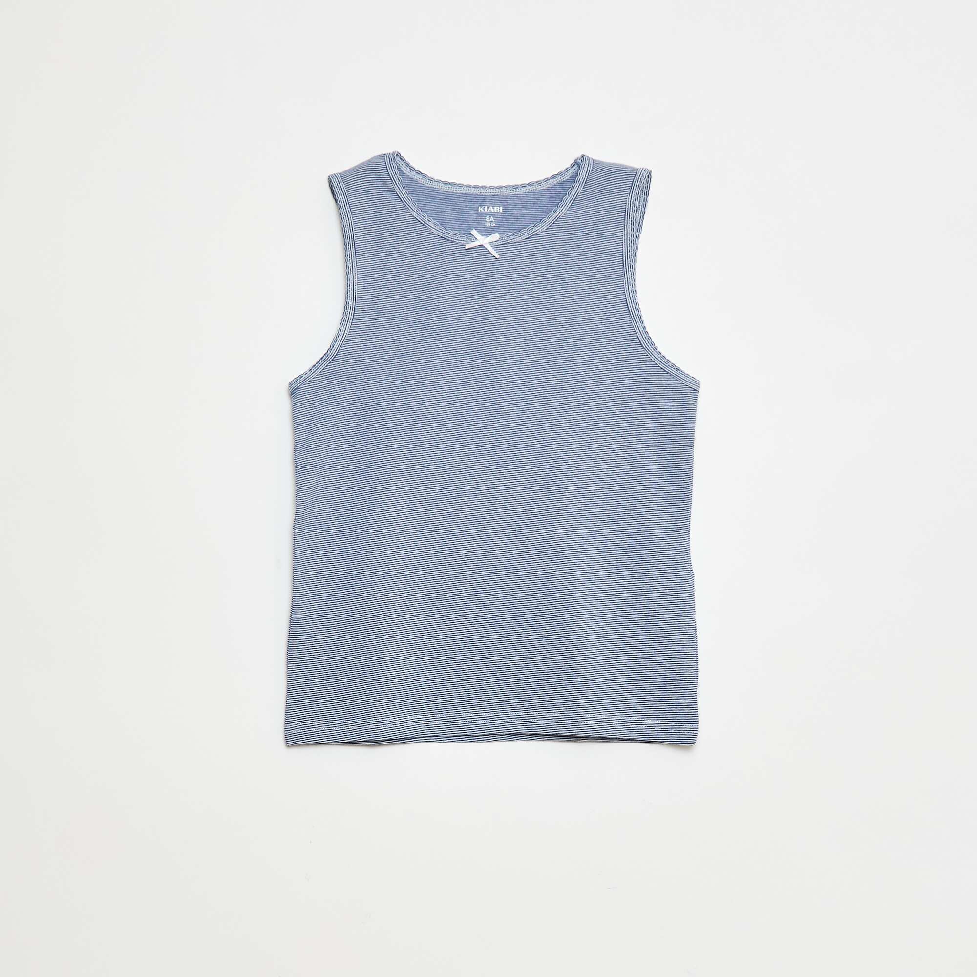 Pack of Wide-Strap Tank Tops BLUE - Image 3