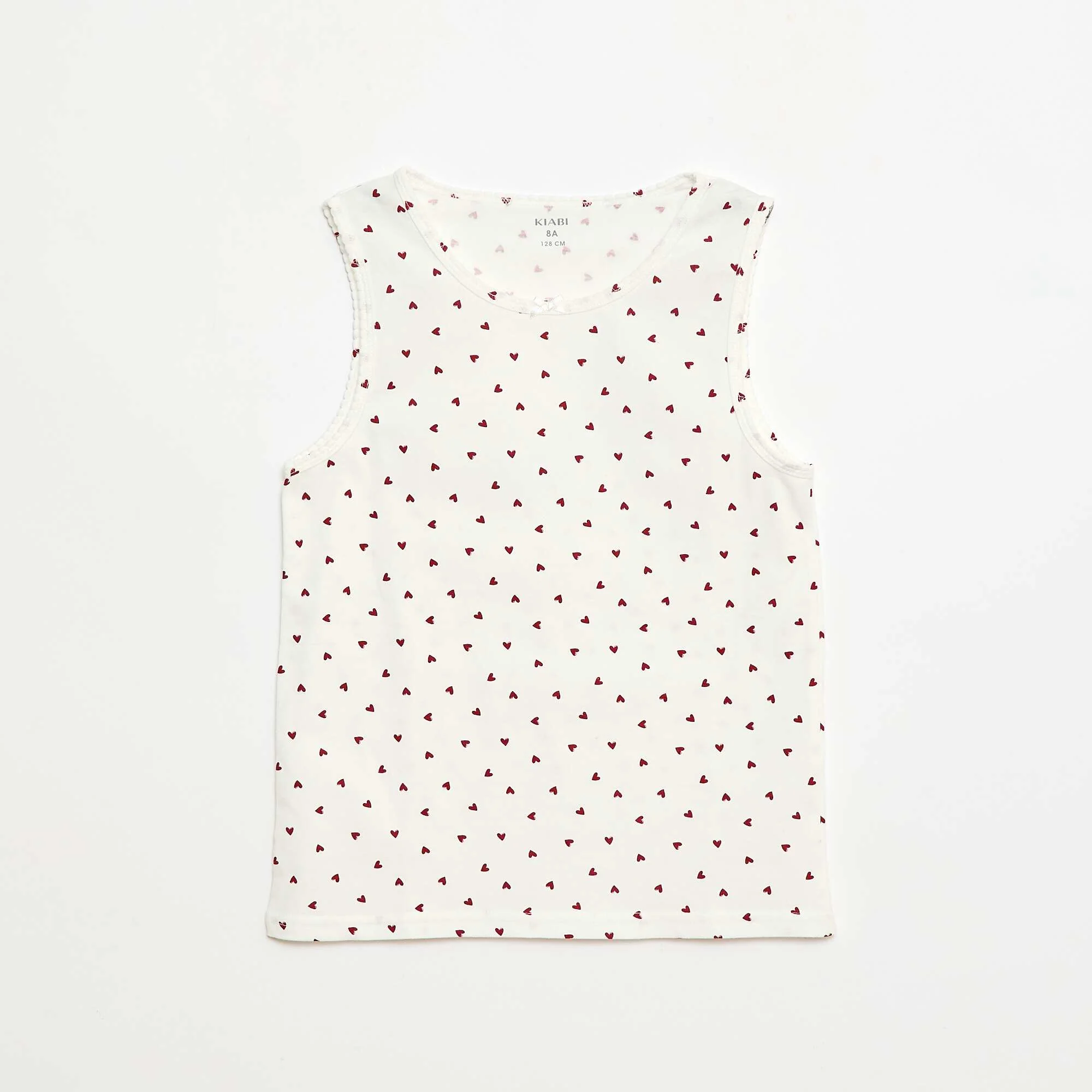 Pack of Wide-Strap Tank Tops WHITE - Image 2