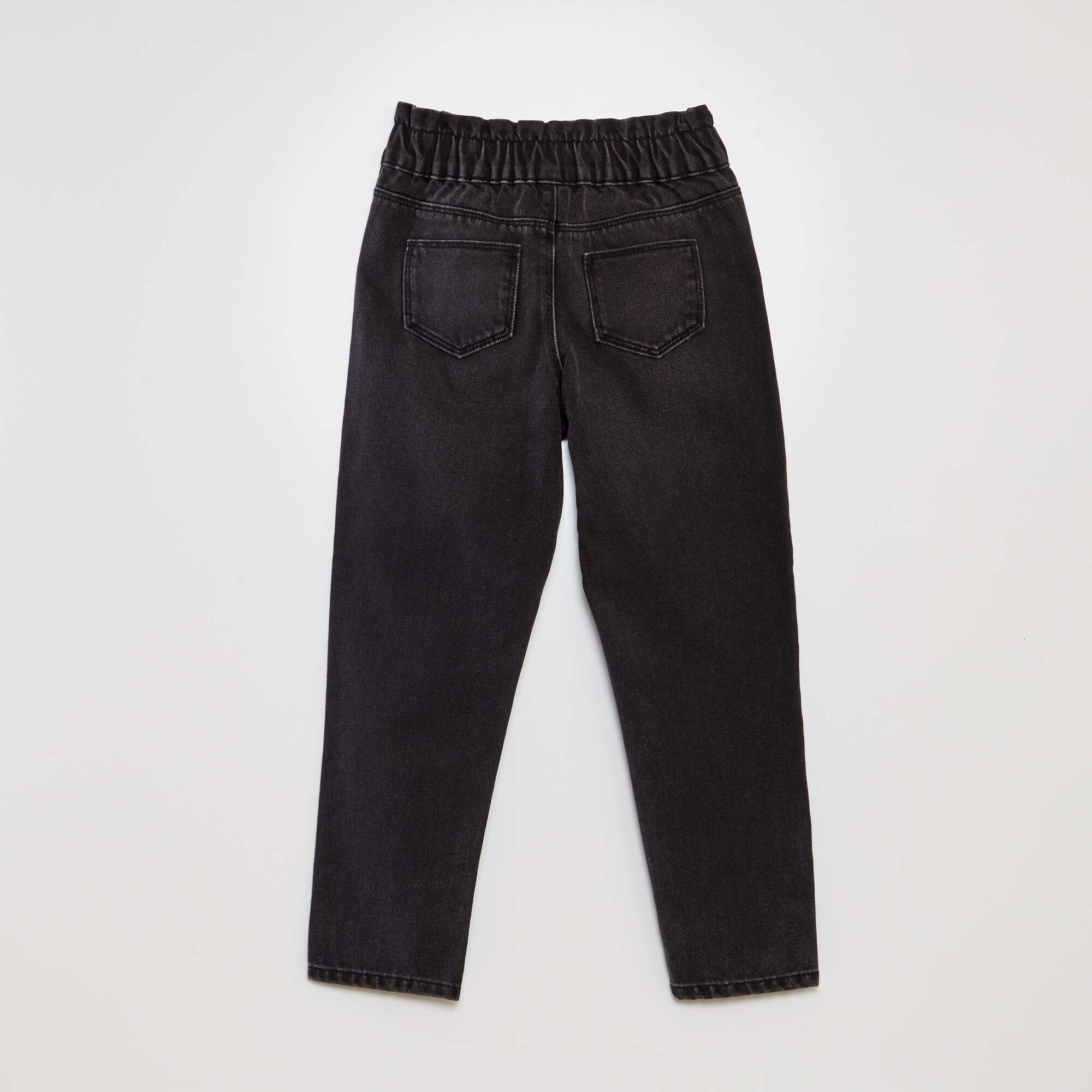 Paperbag jeans BLACK - Image 2