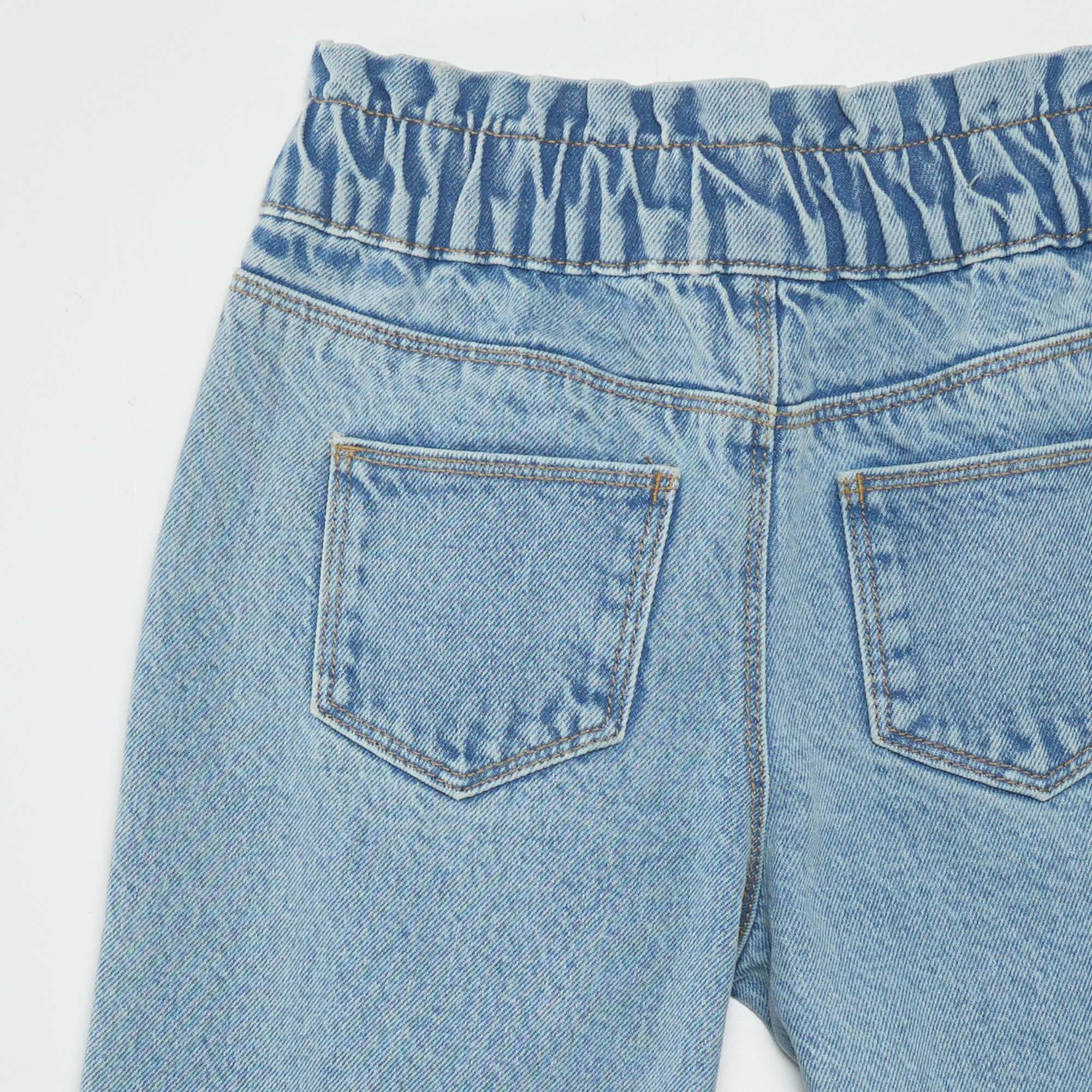 Paperbag jeans BLUE - Image 4