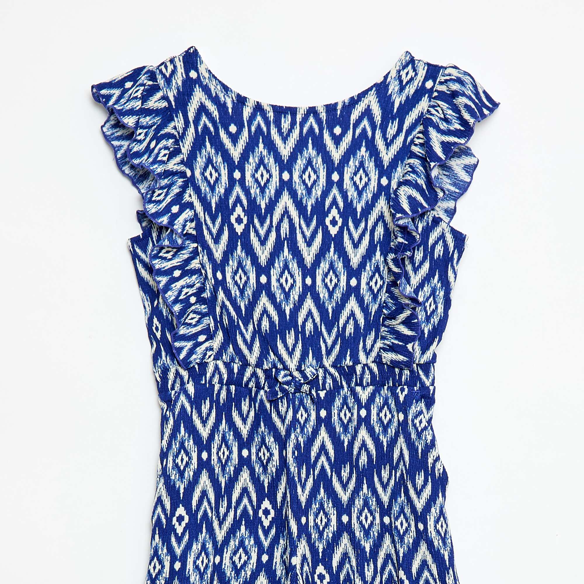 Patterned Jumpsuit BLUE - Image 4