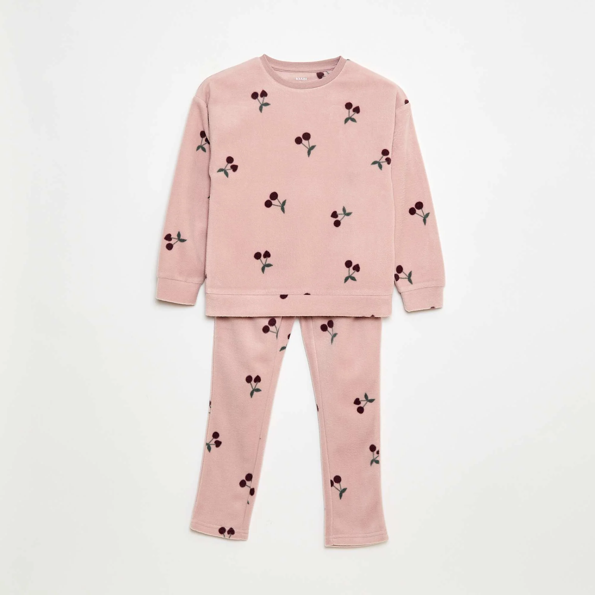 Patterned Pajama Top PINK - Image 2