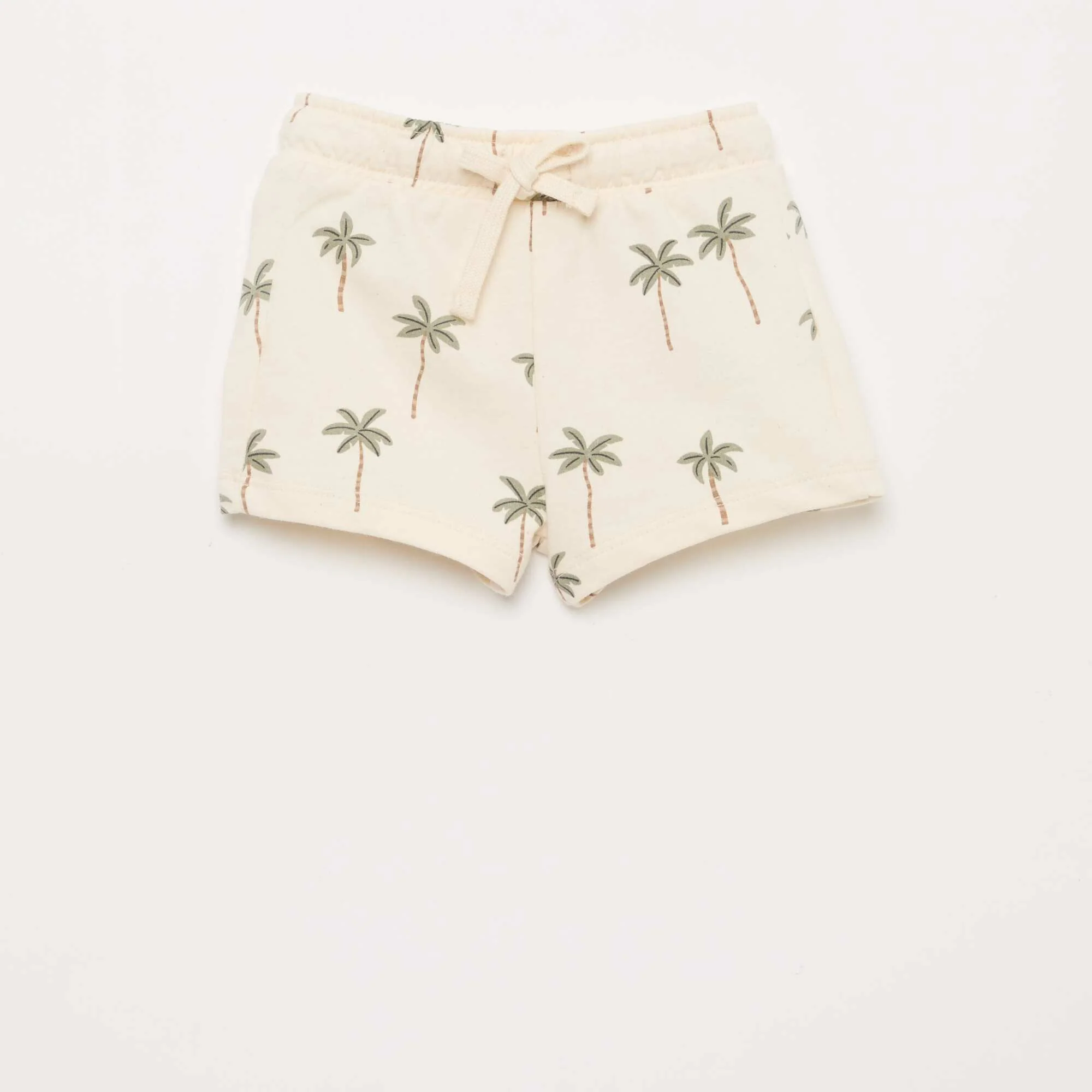 Patterned T-shirt + Shorts Set - 2 pieces WHITE - Image 3