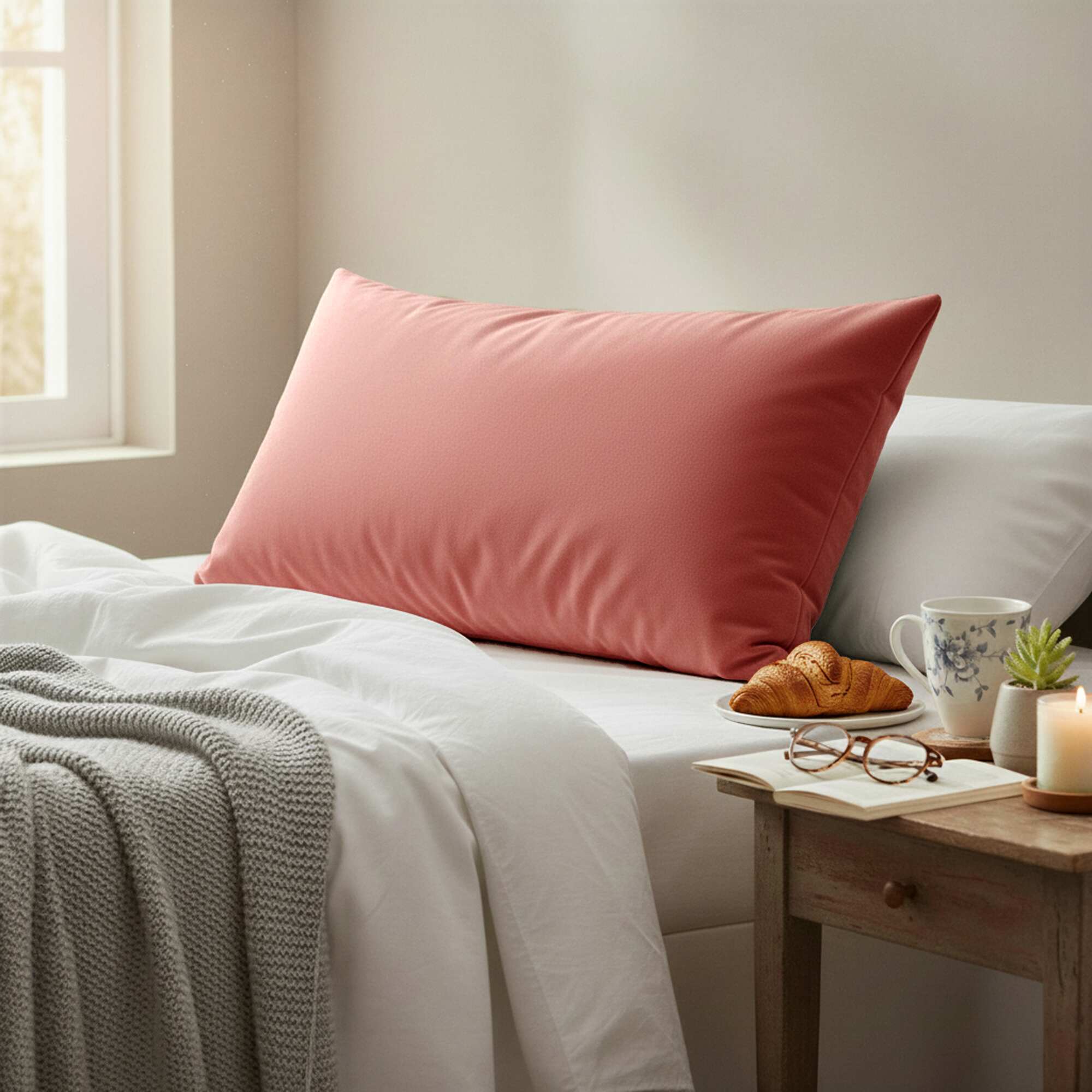 Pillowcase 50 x 70 cm - Kiabi Home PINK