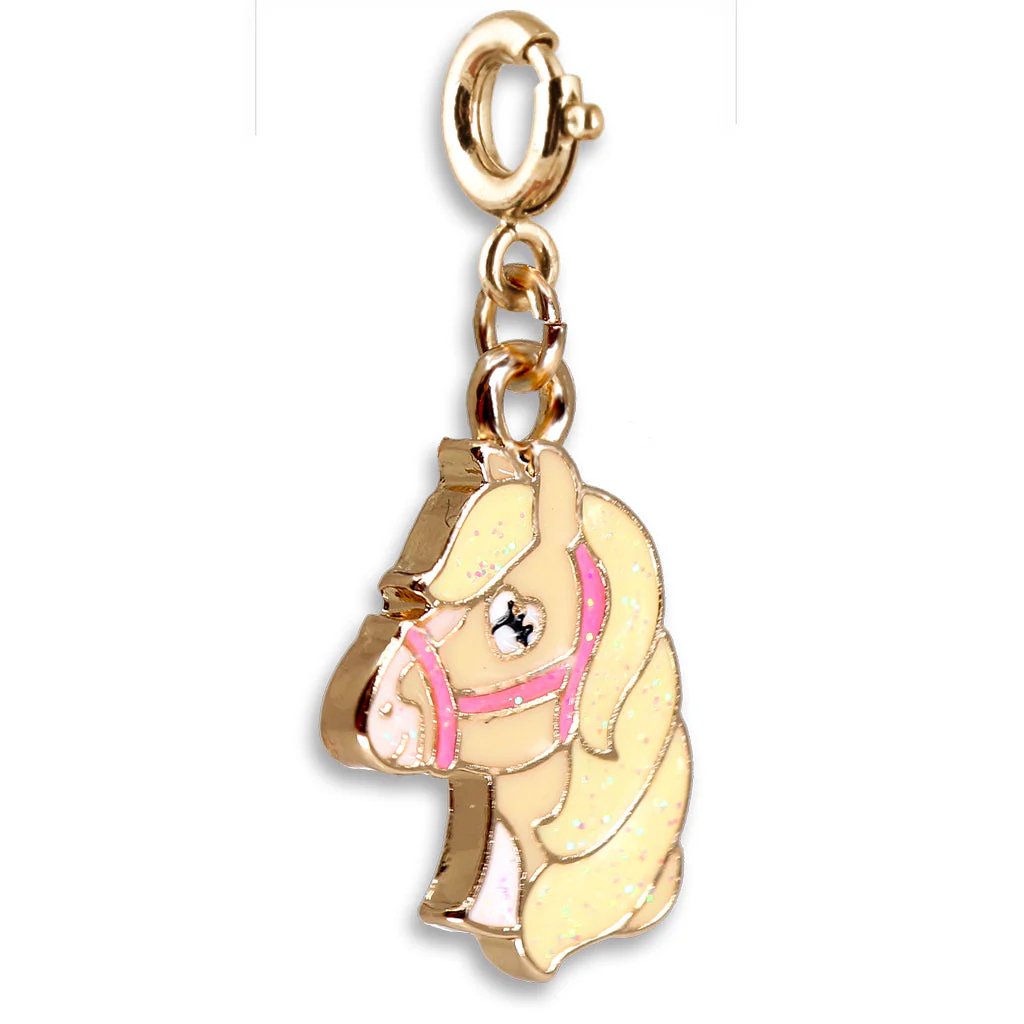 Glitter Horse Charm