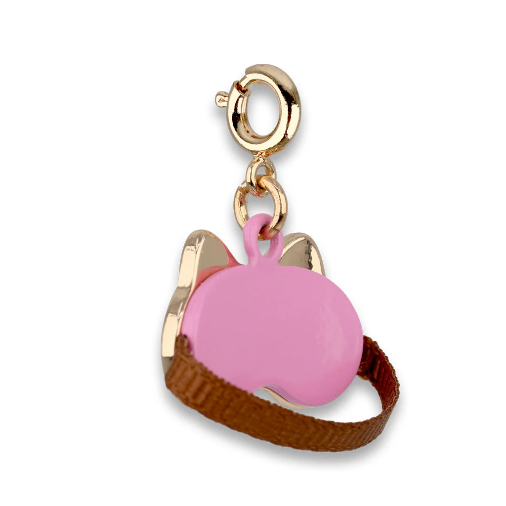 Gold Kitty Sleep Mask Charm - Image 2