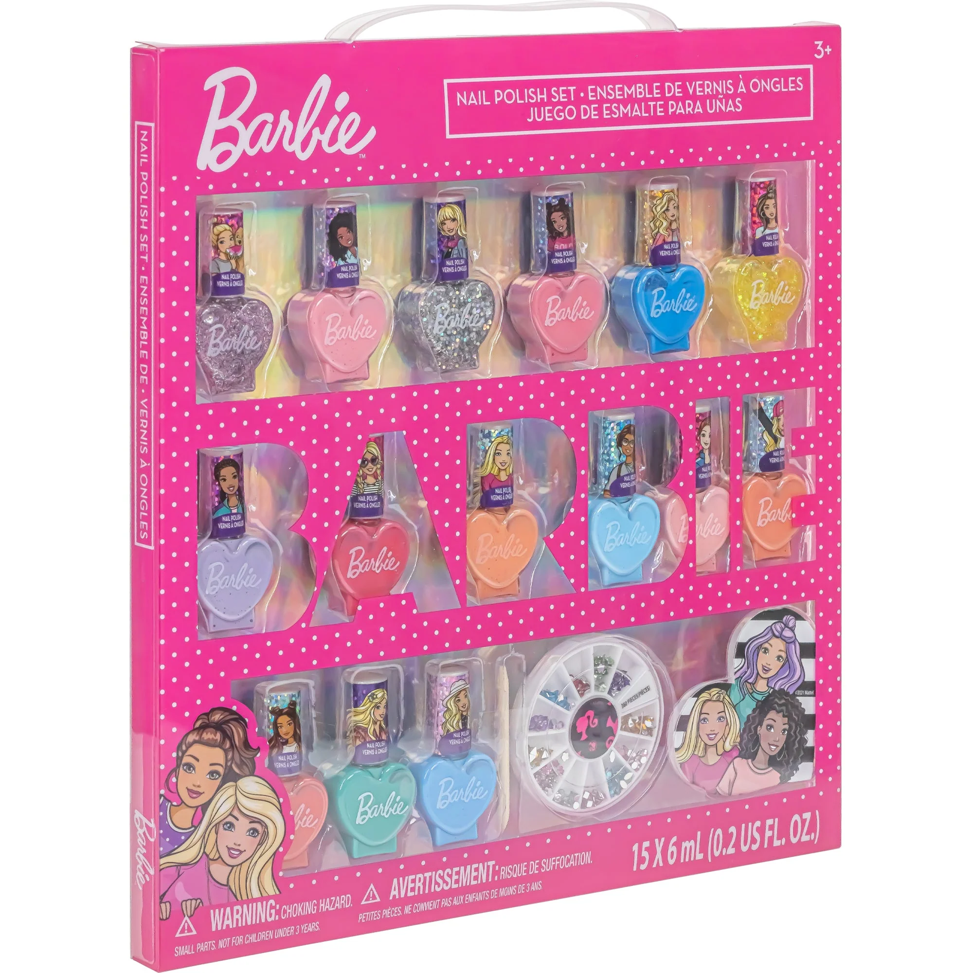 15 PK NAIL POLISH SET WITH NAIL ACCESSORIES - Image 3