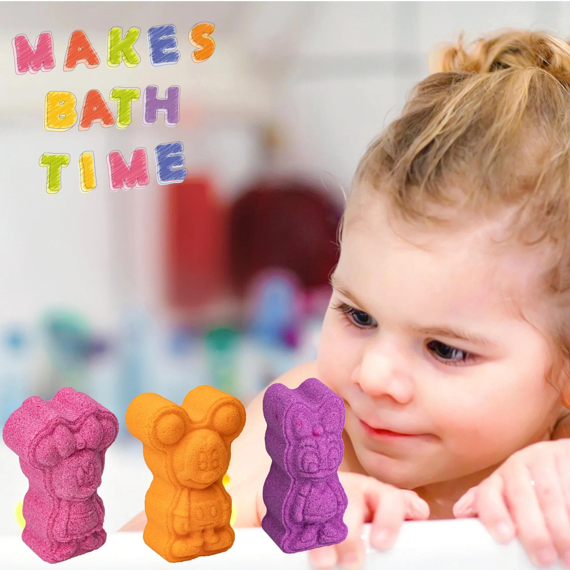 6 PK CHARACTER BATH BOMBS - Image 4
