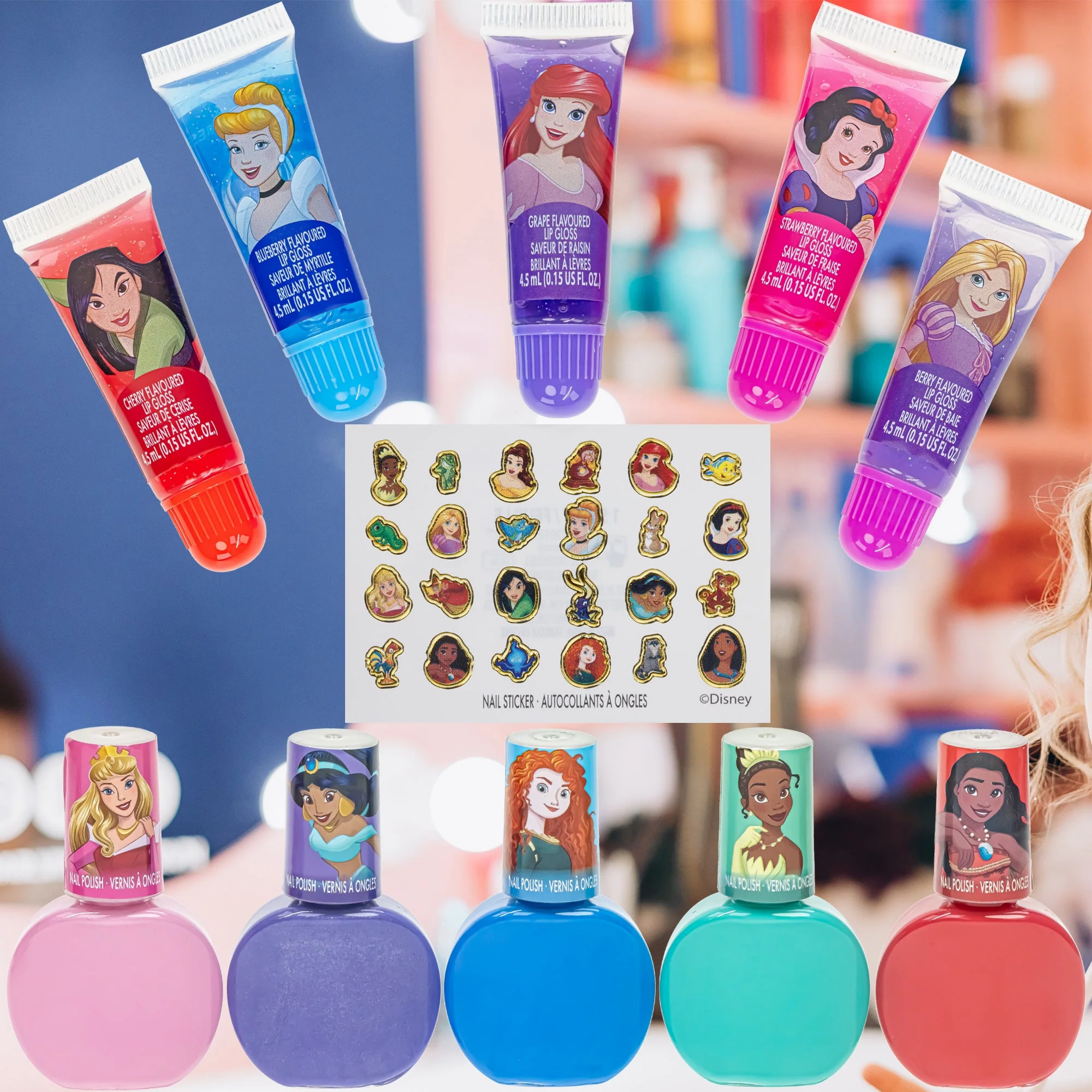 5 & 5 LIP, NAIL, and NAIL STICKER SET - Image 3