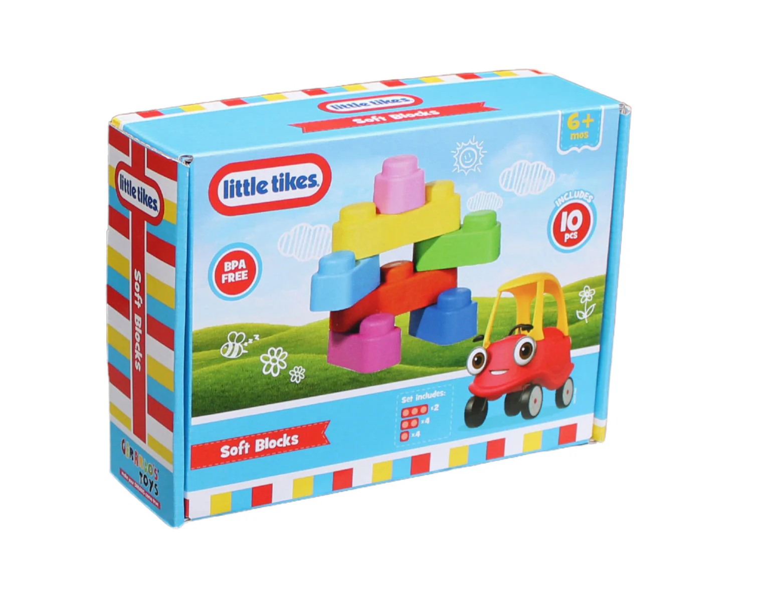 Little Tikes Soft blocks set 10 pcs