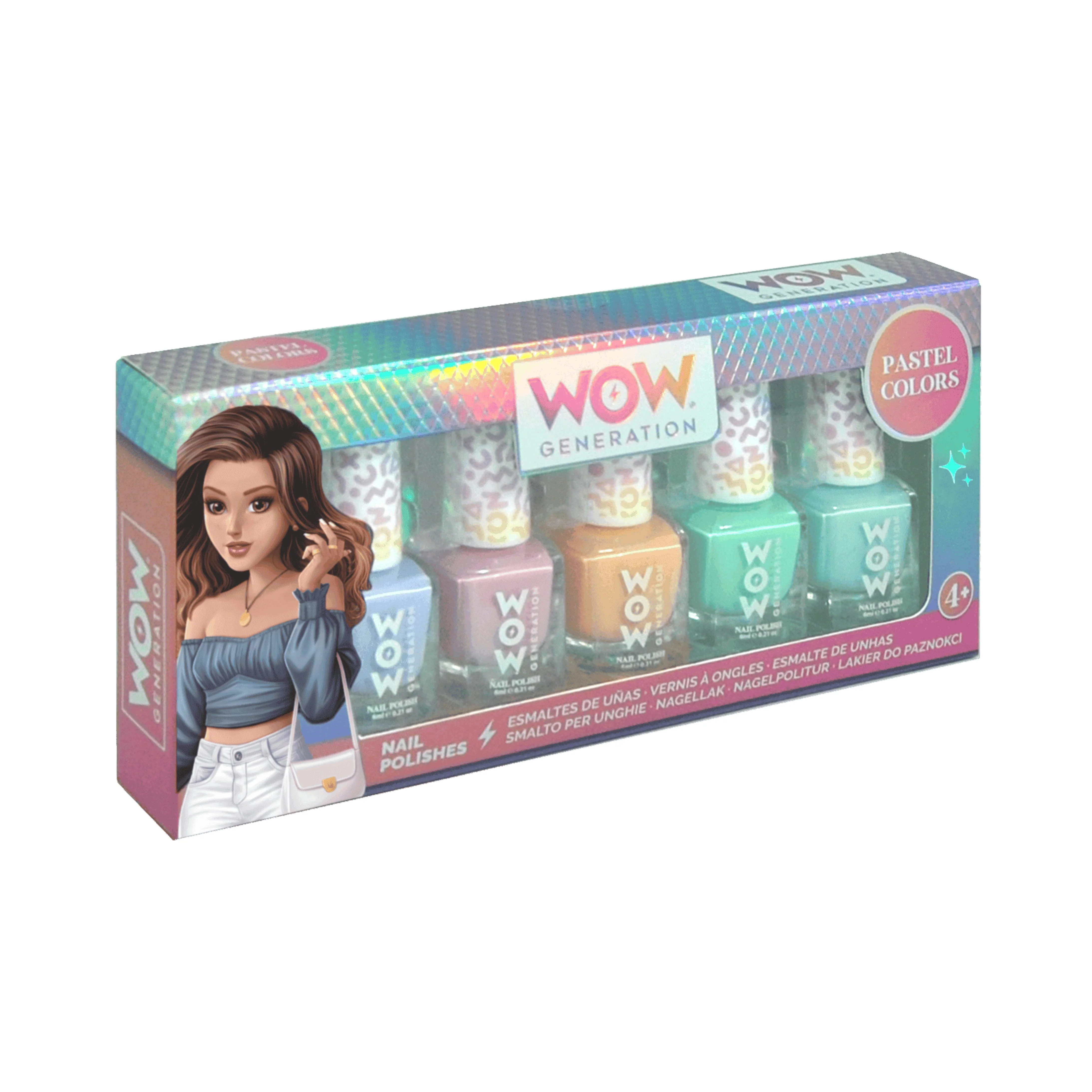 NAIL POLISH PACK OF 5 BOTTLES WOW GENERATION (6x2) - Image 2