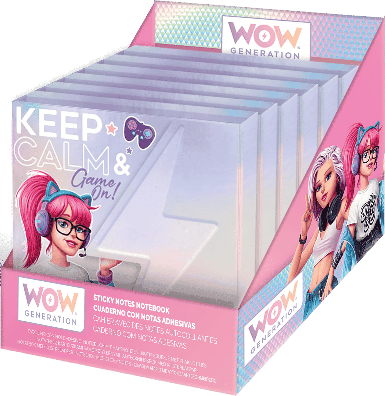 STICKY NOTES NOTEBOOK WOW GENERATION CDU (6x2) - Image 7