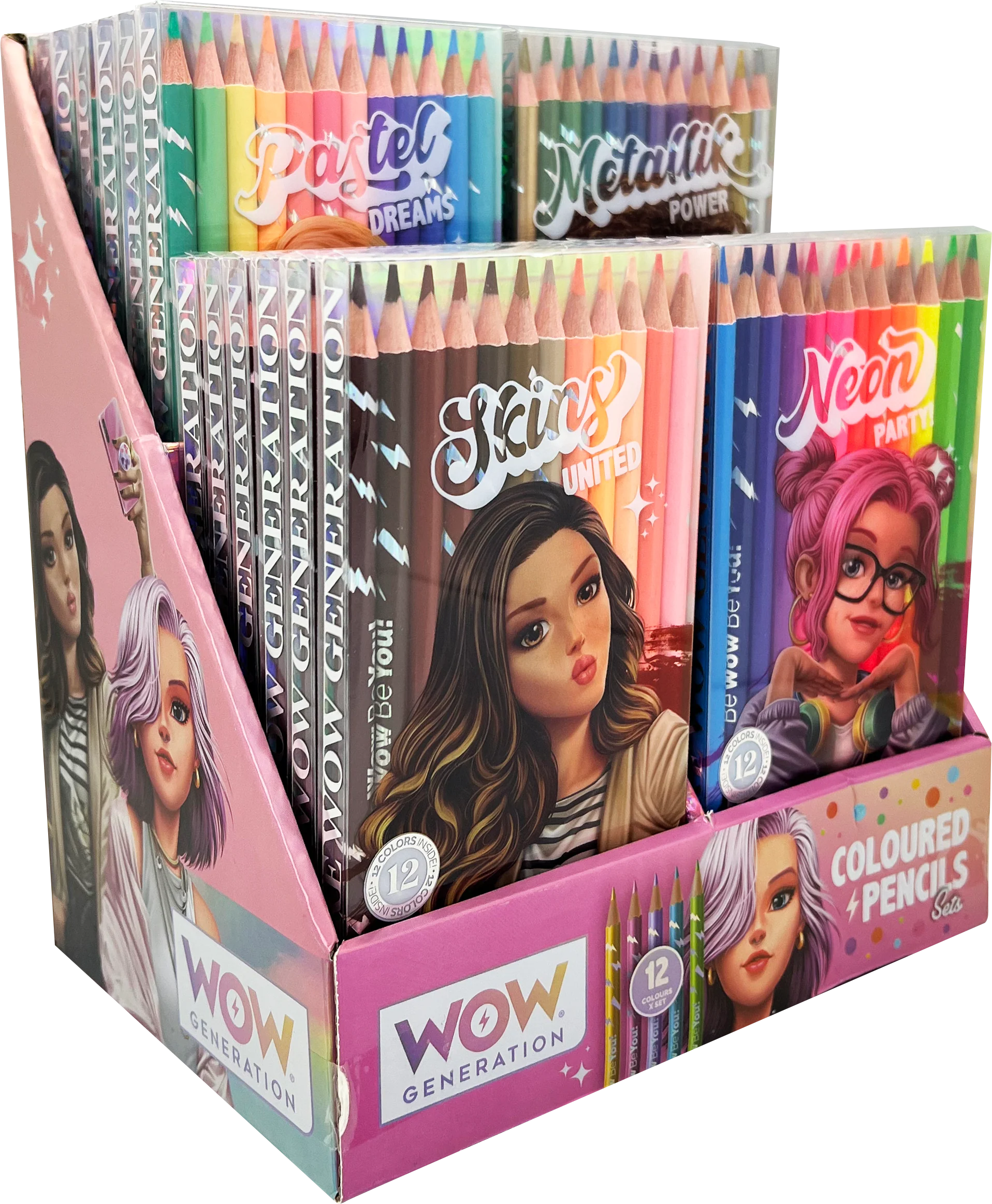 12 COLOR PENCILS SET - Image 19