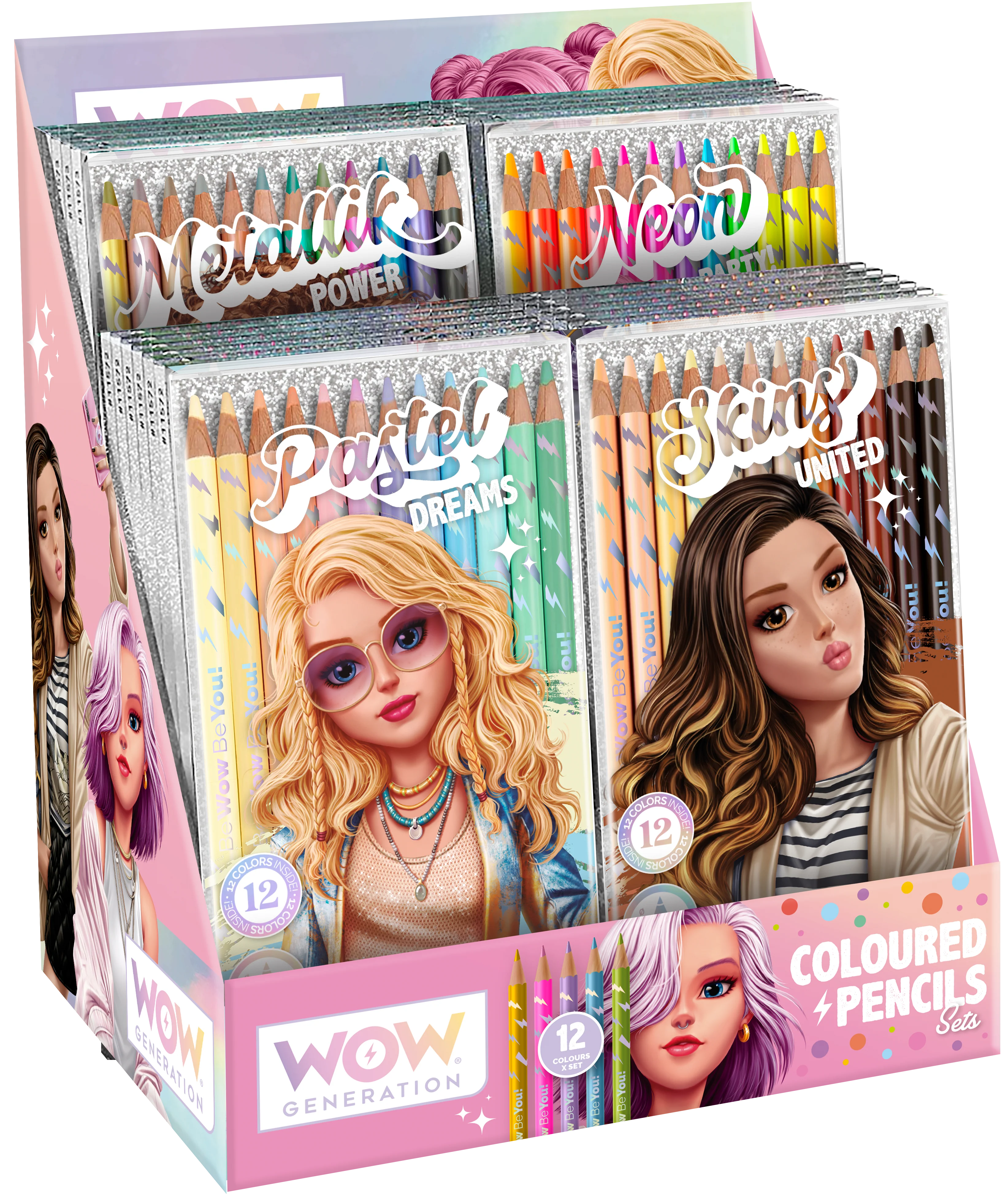 12 COLOR PENCILS SET - Image 6