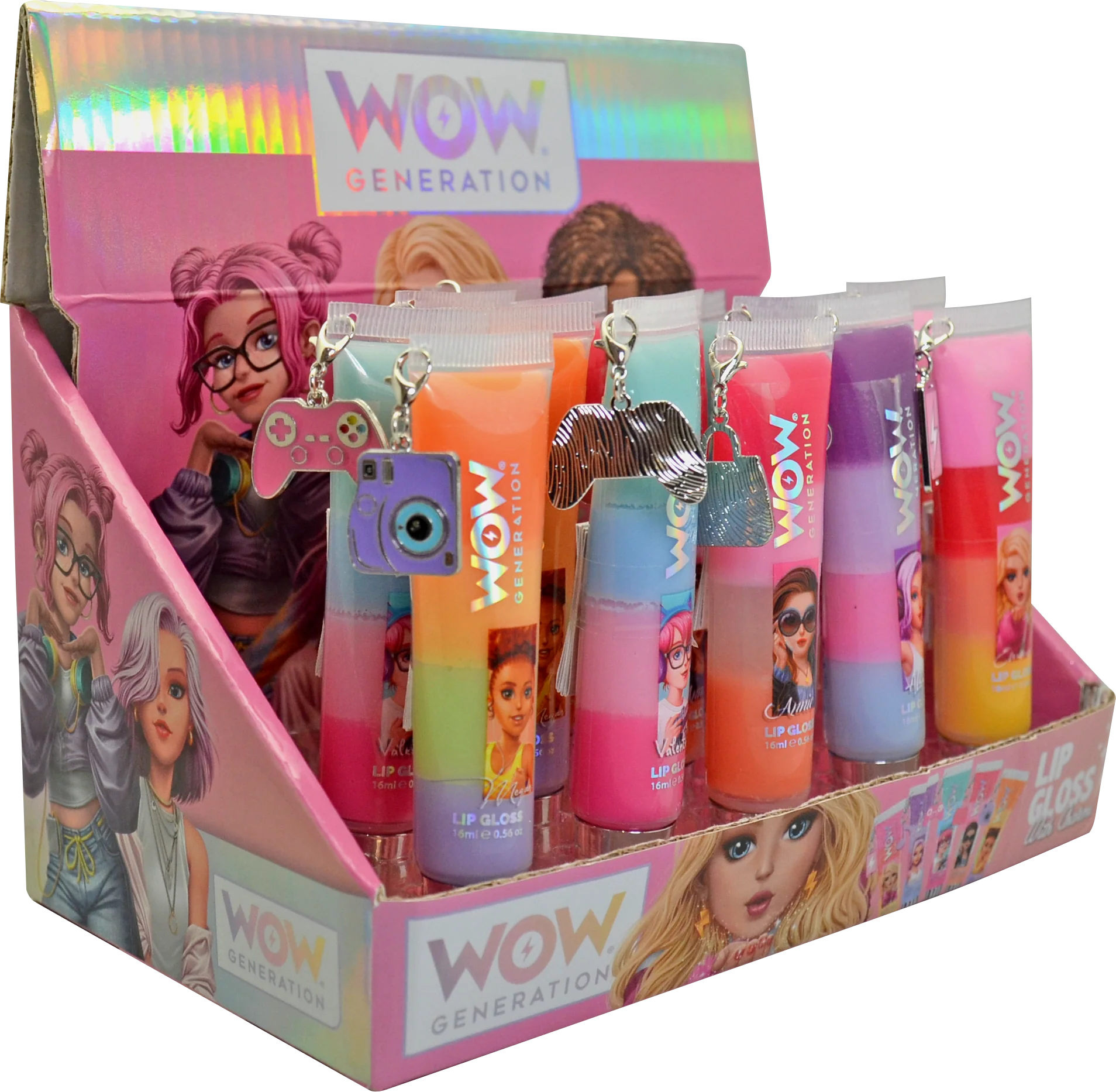 LIP GLOSS WITH CHARM WOW GENERATION (20x2) - Image 17