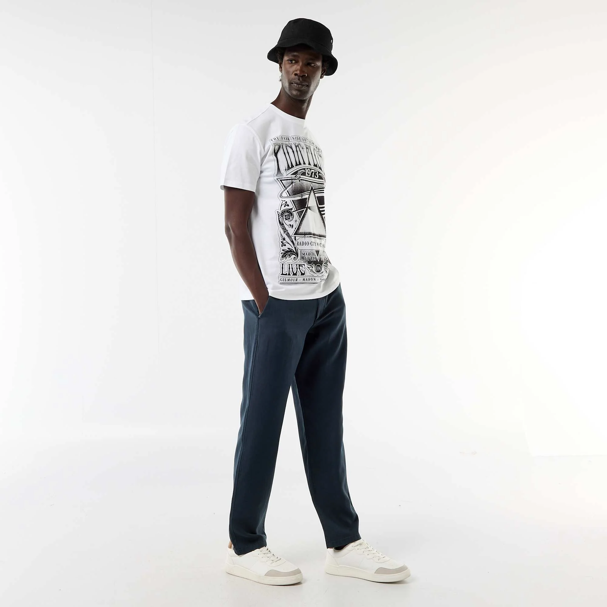 Pink Floyd' Short-Sleeve T-shirt WHITE - Image 2