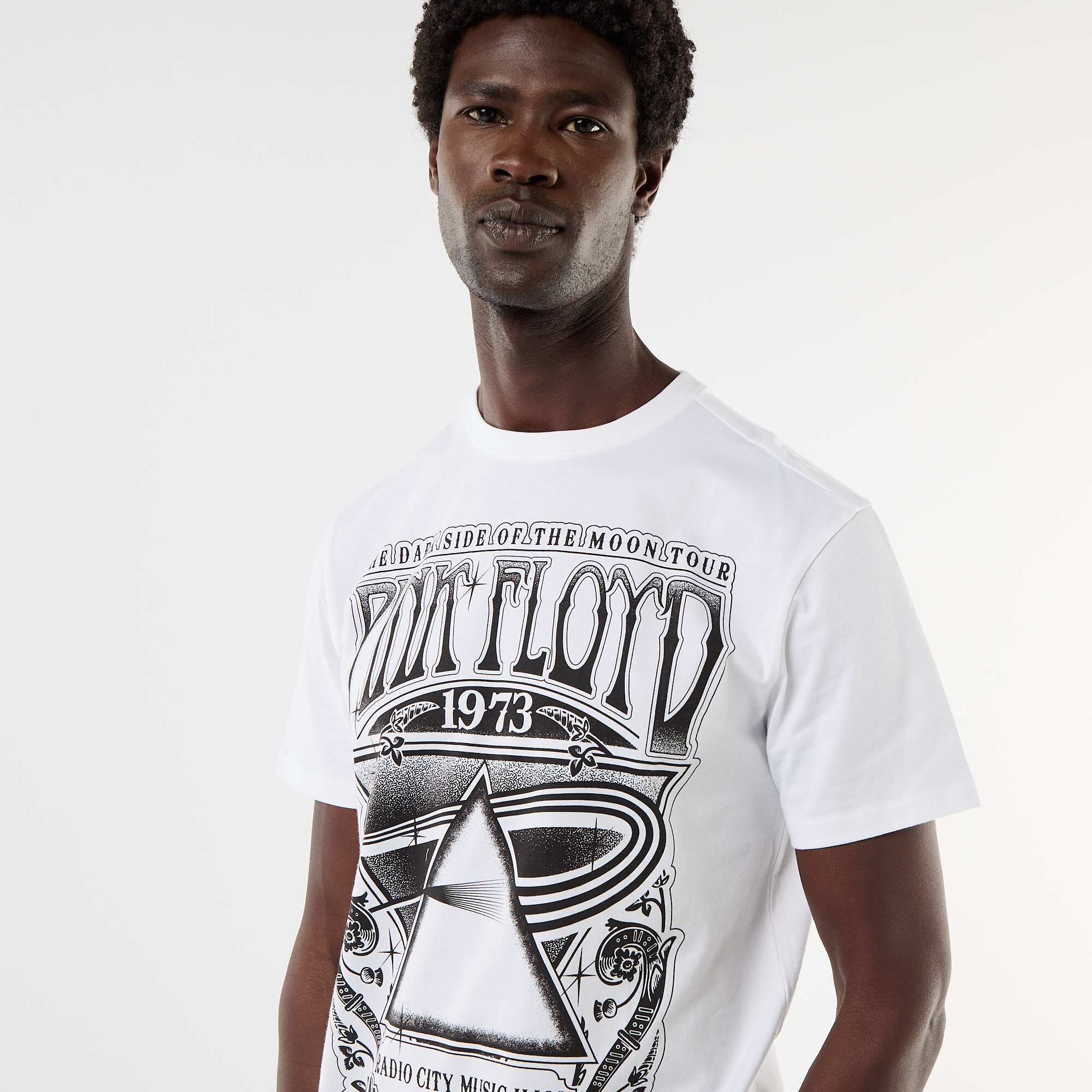 Pink Floyd' Short-Sleeve T-shirt WHITE - Image 3
