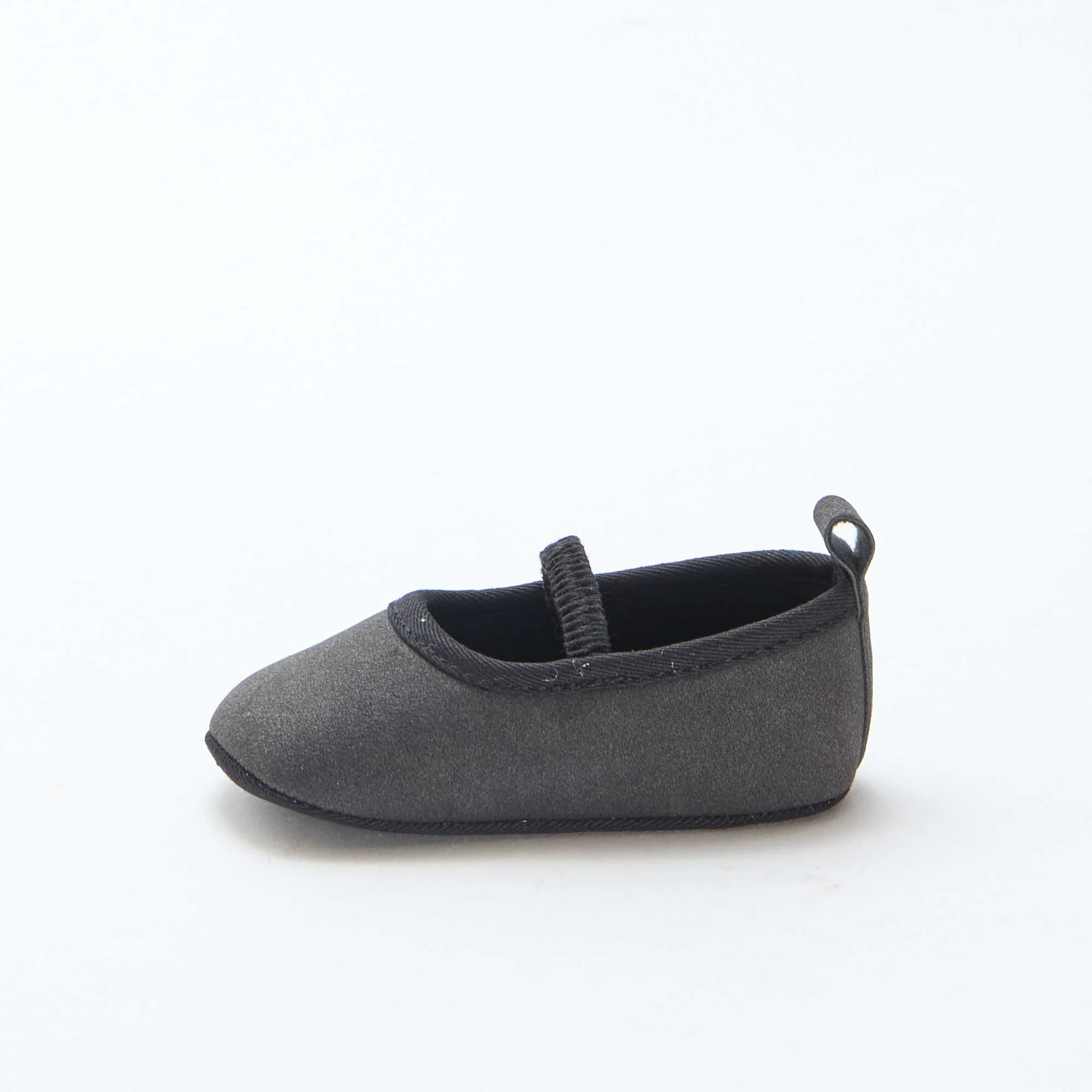 Plain Ballerina Flats BLACK - Image 4