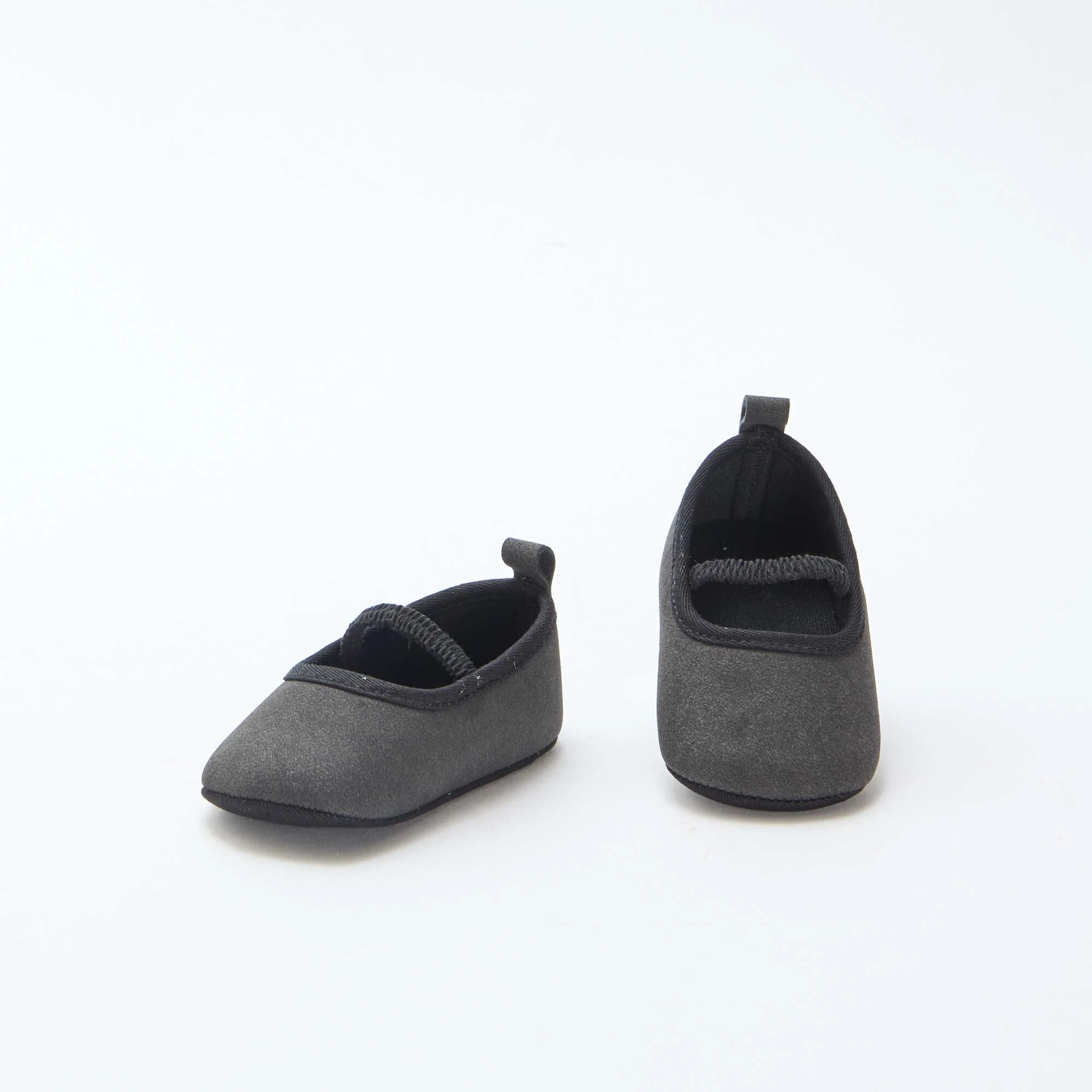 Plain Ballerina Flats BLACK - Image 5