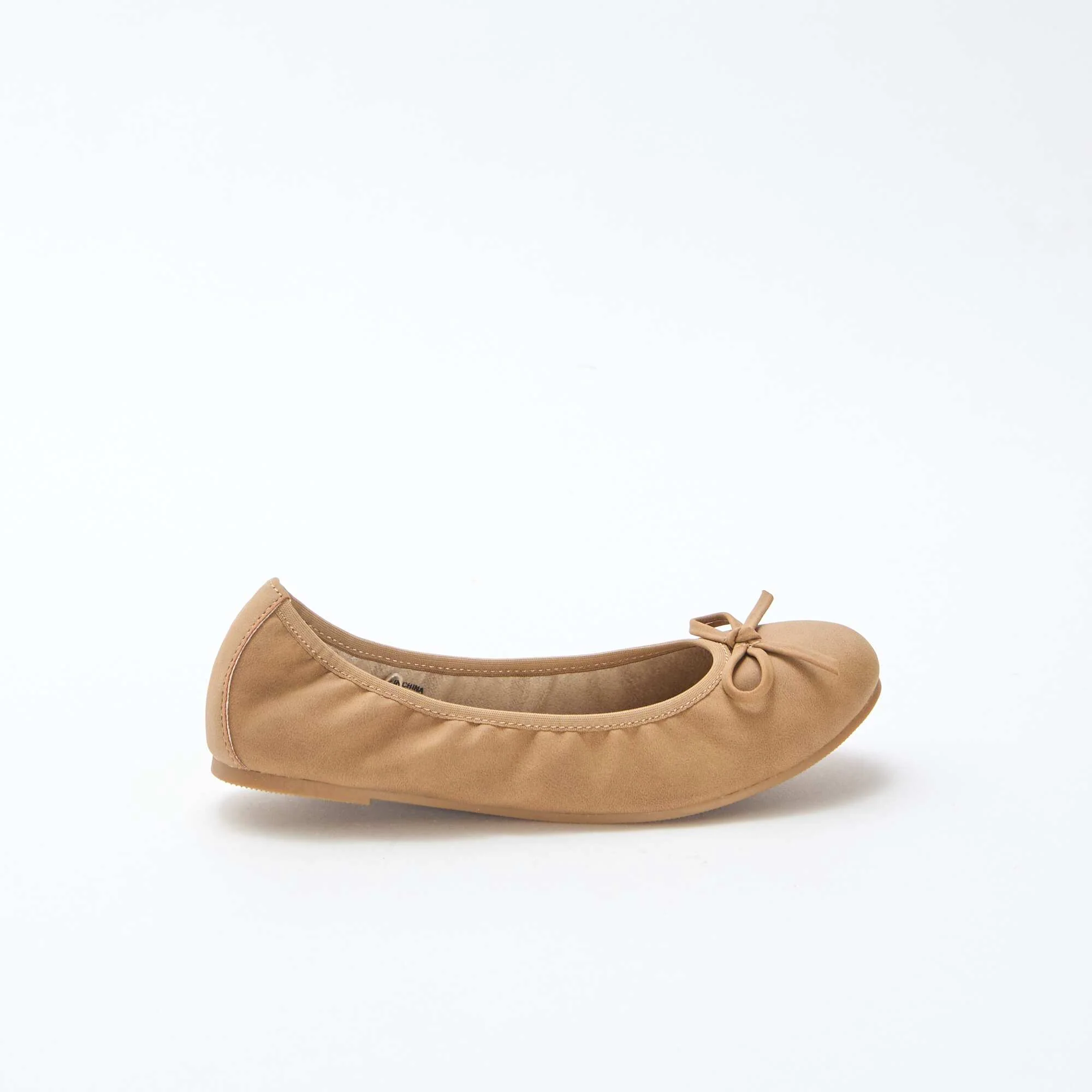 Plain Ballet Flats BROWN - Image 2