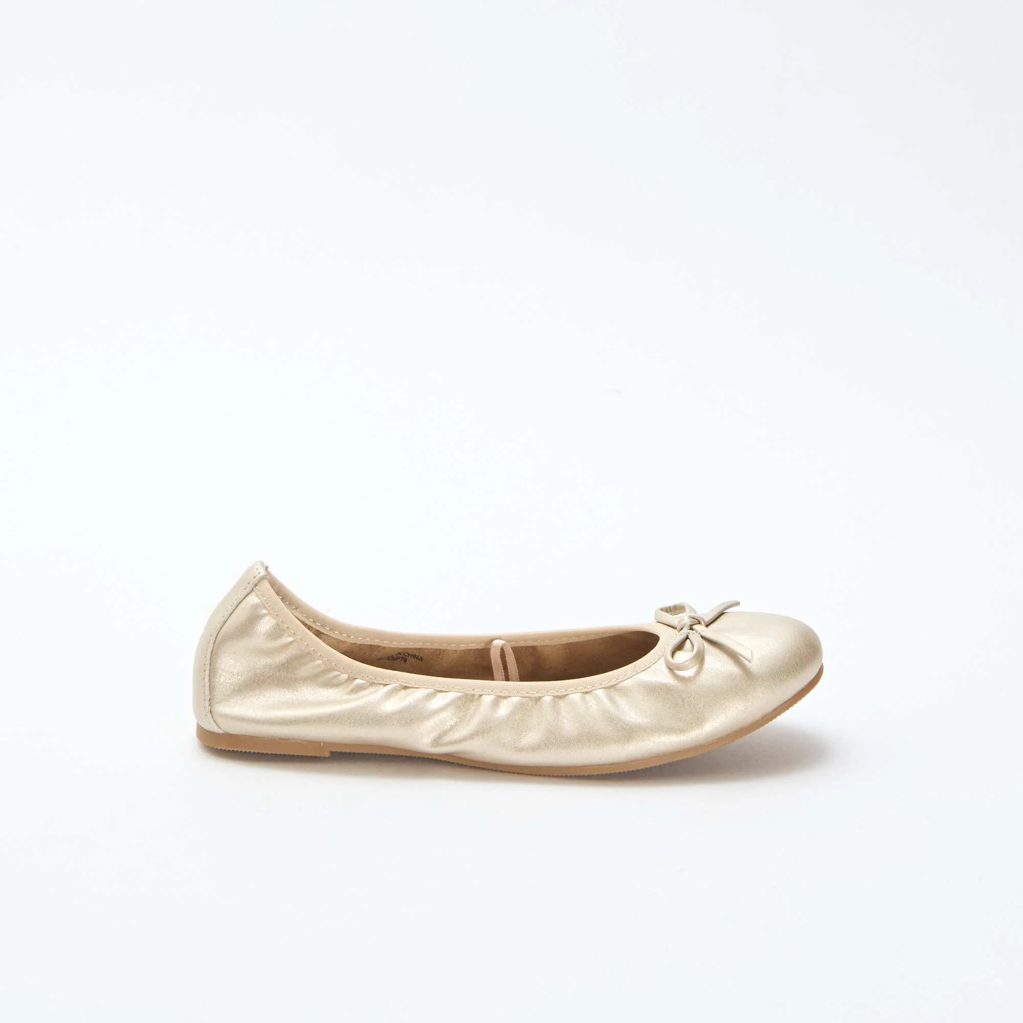 Plain Ballet Flats YELLOW - Image 2