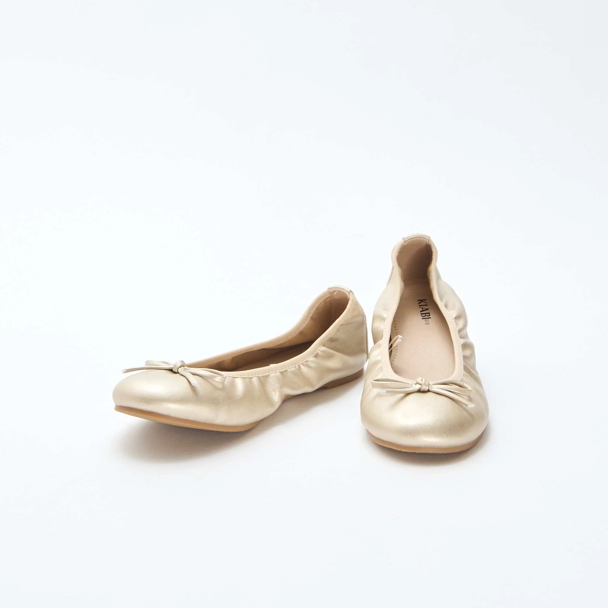 Plain Ballet Flats YELLOW - Image 5