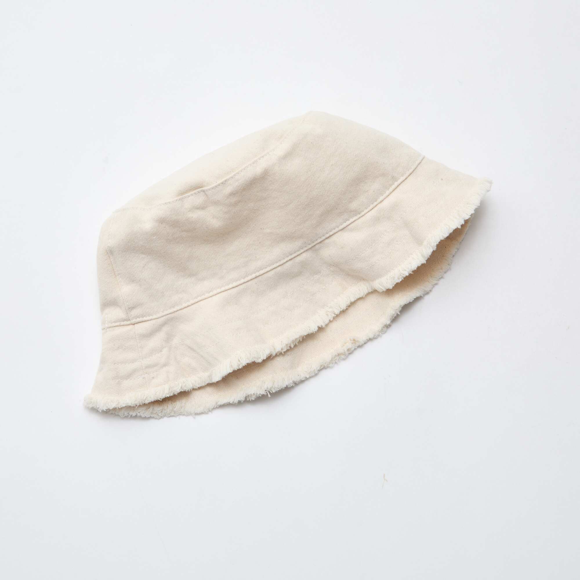 Plain Bucket Hat BEIGE - Image 3