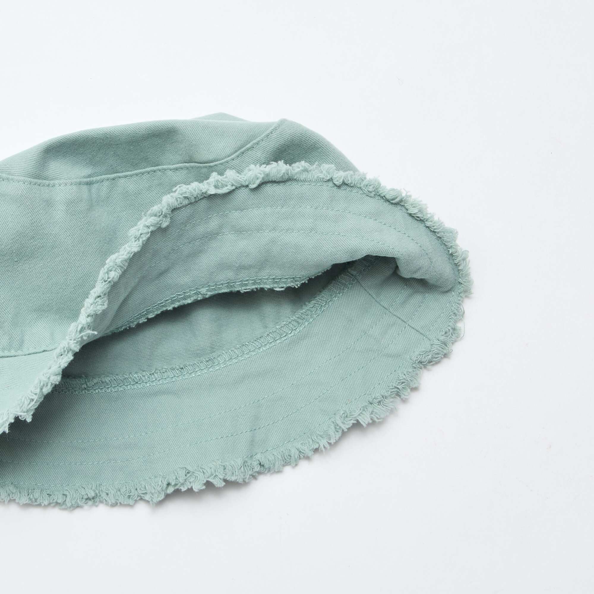 Plain Bucket Hat GREEN - Image 4
