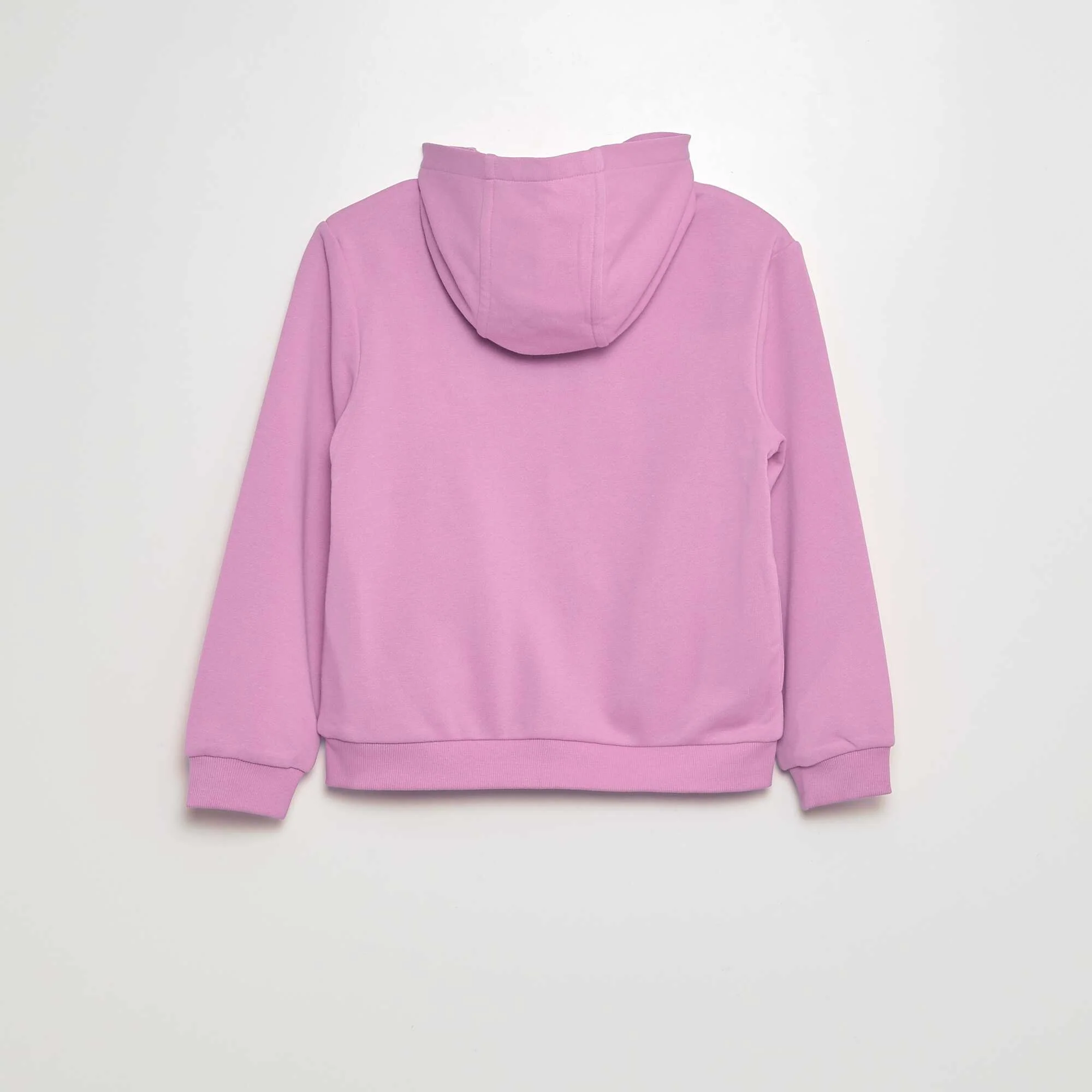 Plain hoodie PURPLE - Image 2