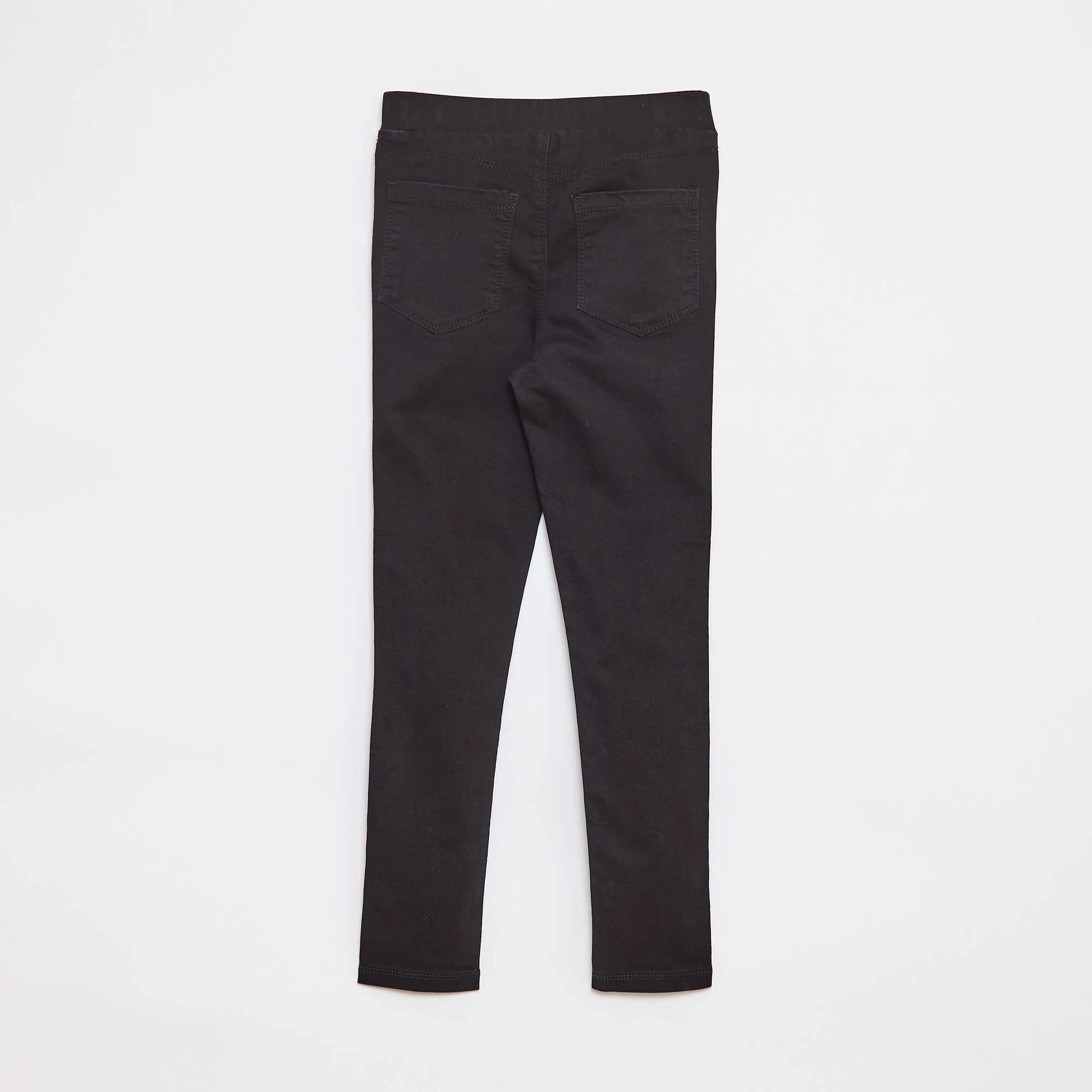 Plain jeggings BLACK - Image 2