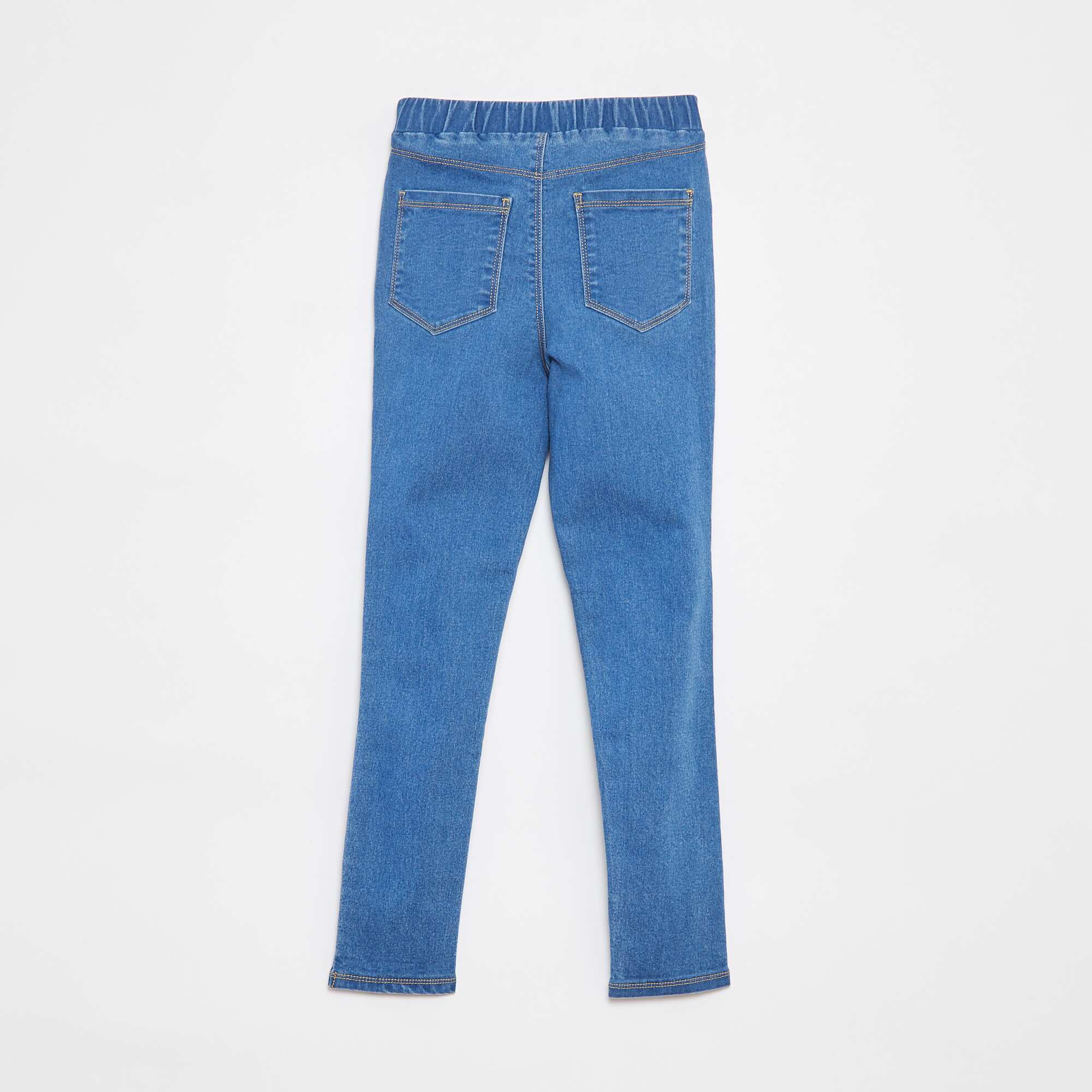Plain jeggings BLUE - Image 2