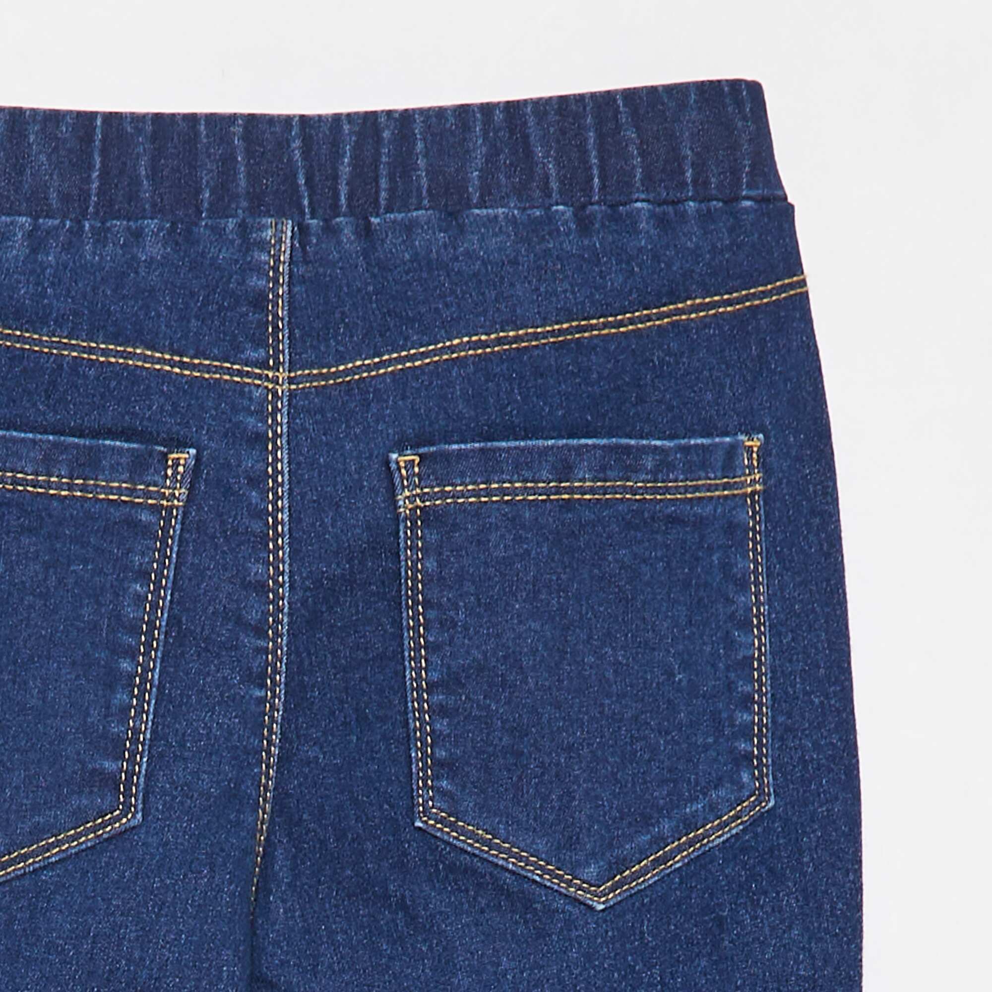 Plain jeggings BLUE - Image 4