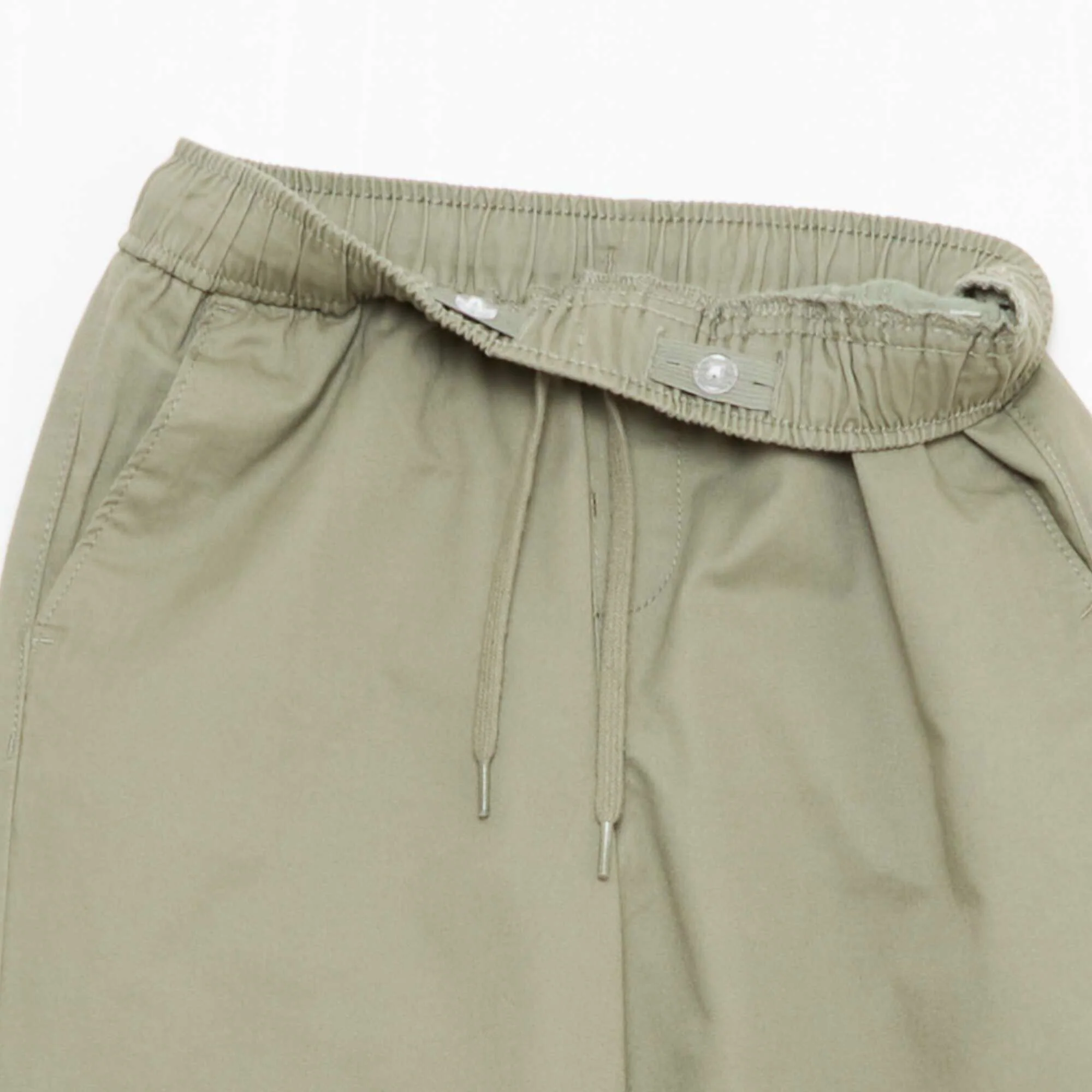 Plain Joggers with Cuffed Hems GREEN - Image 4