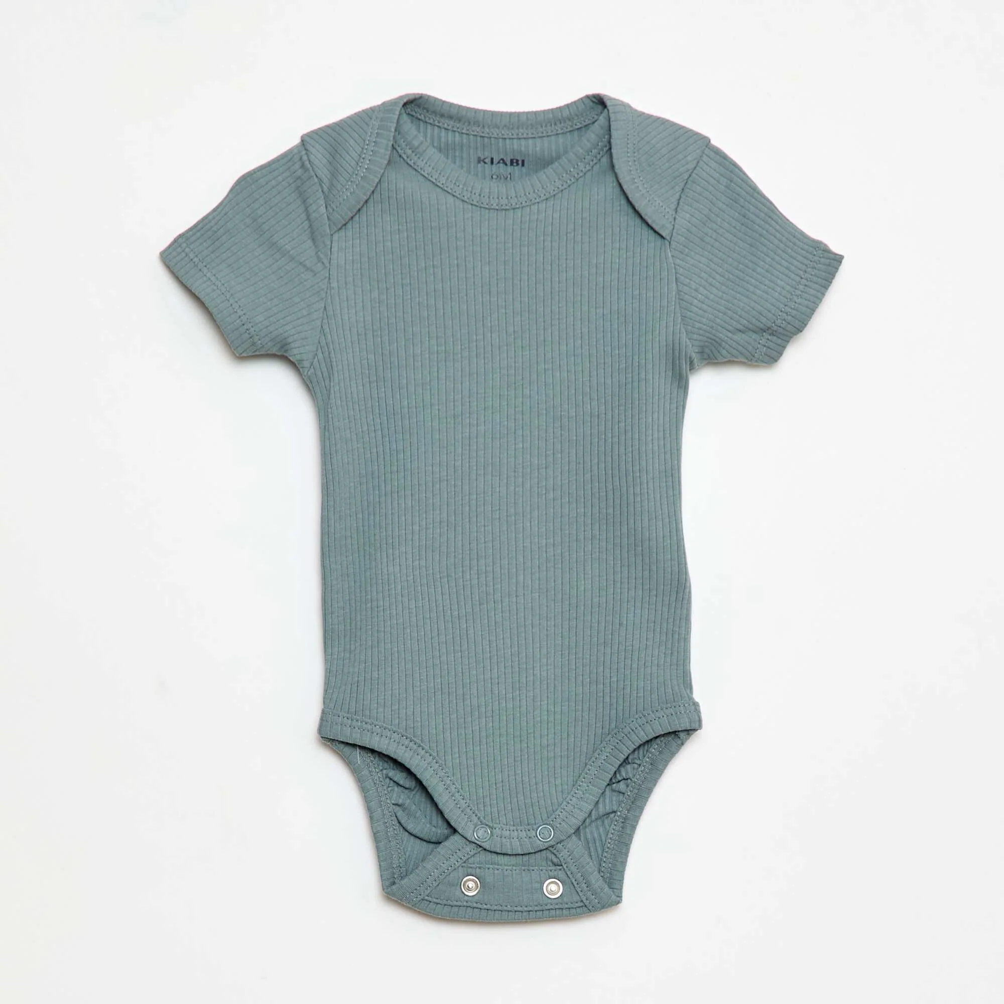 Plain knit grow-with-them bodysuits - Pack of 3 BEIGE - Image 4