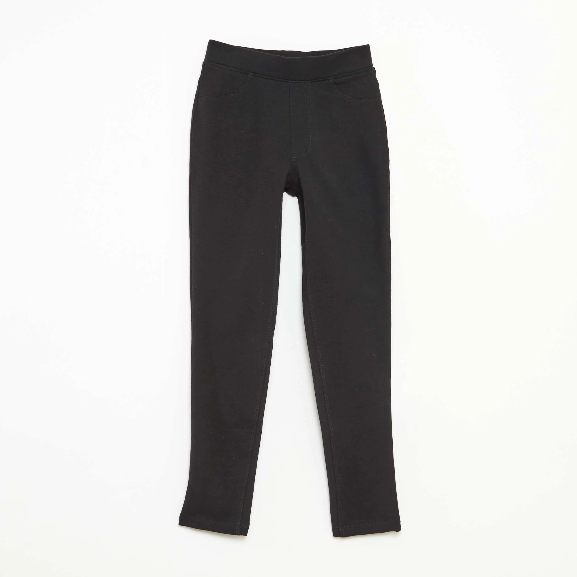 Plain leggings BLACK
